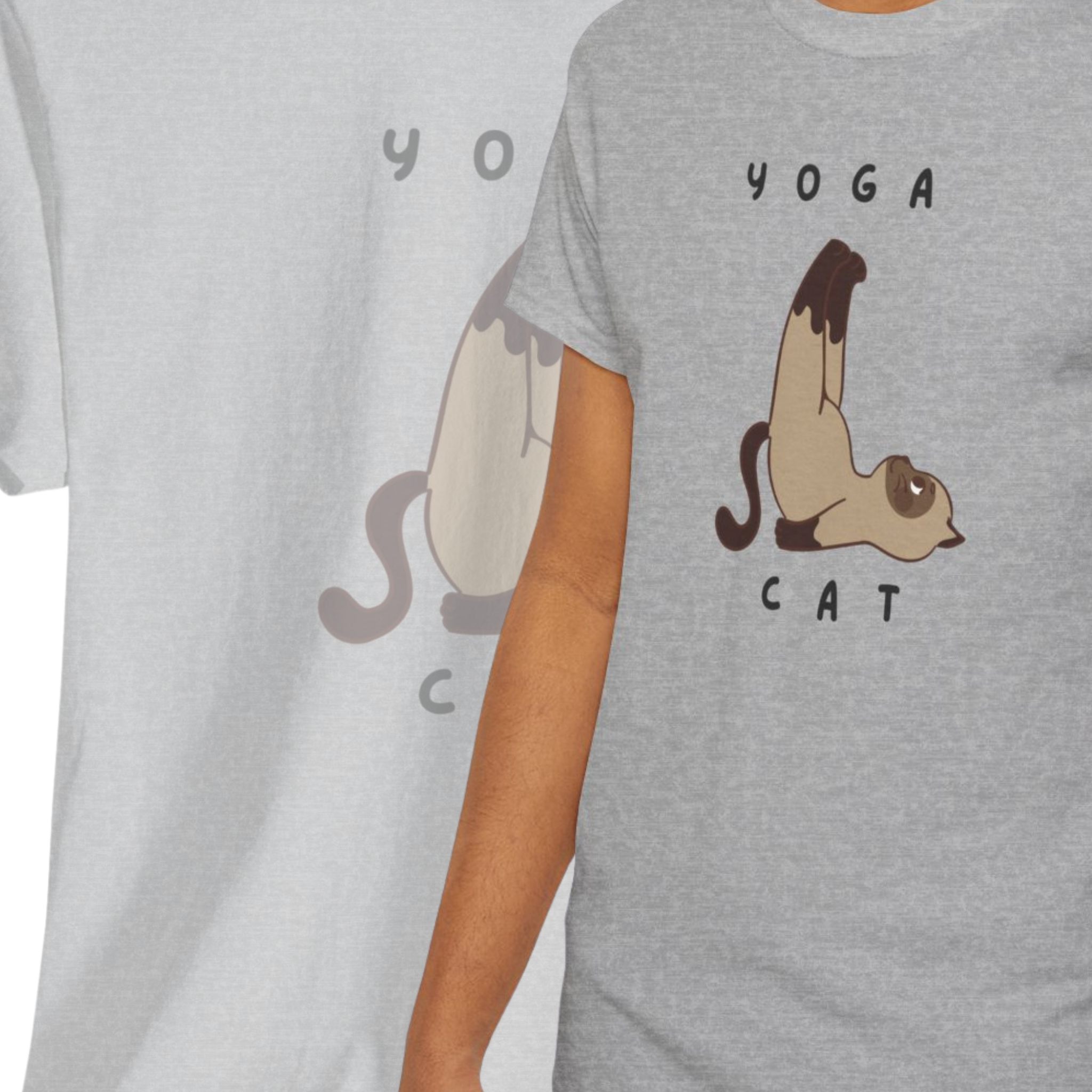 Unisex - Yoga Cat T-Shirt