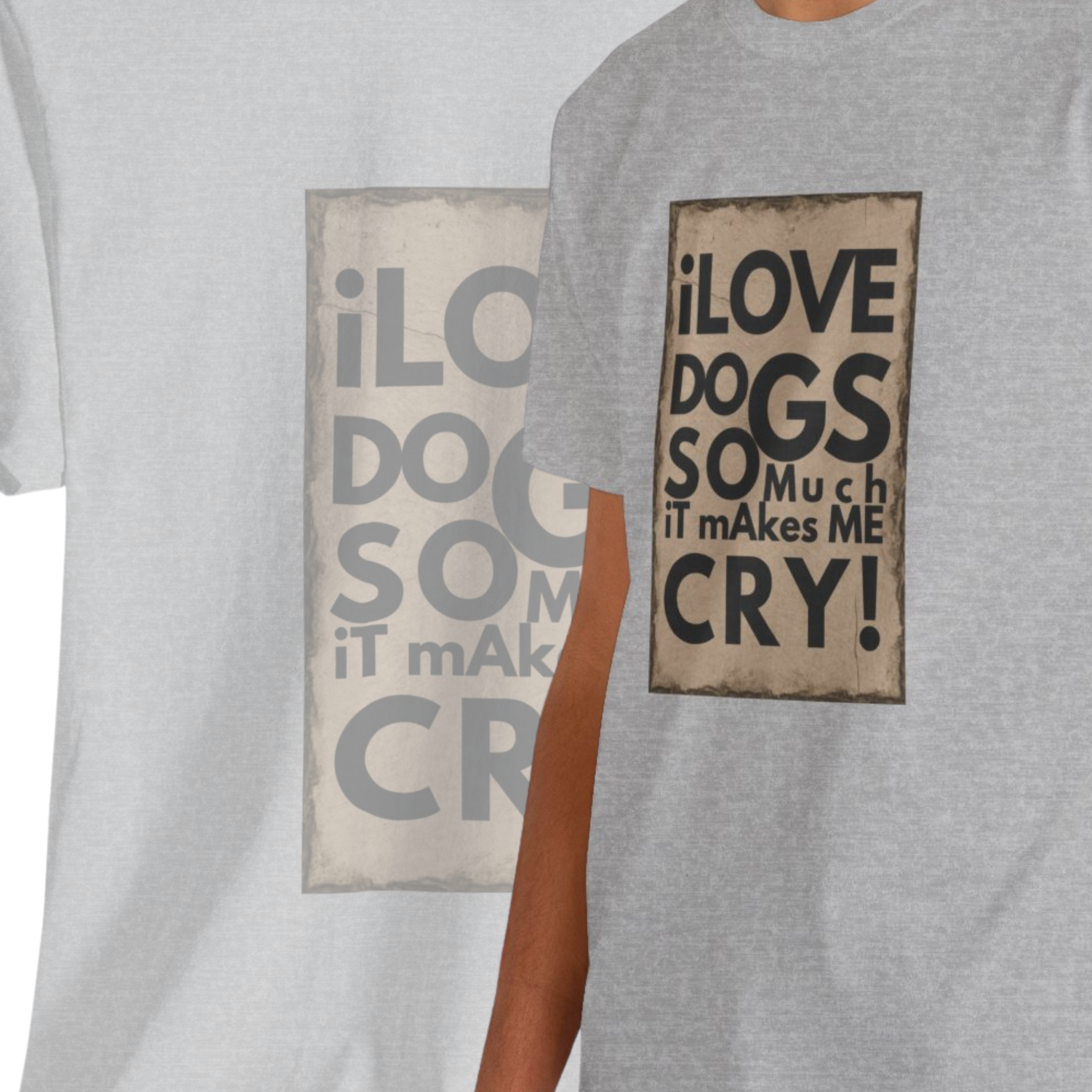 Unisex - Dog Lover Tears T-Shirt