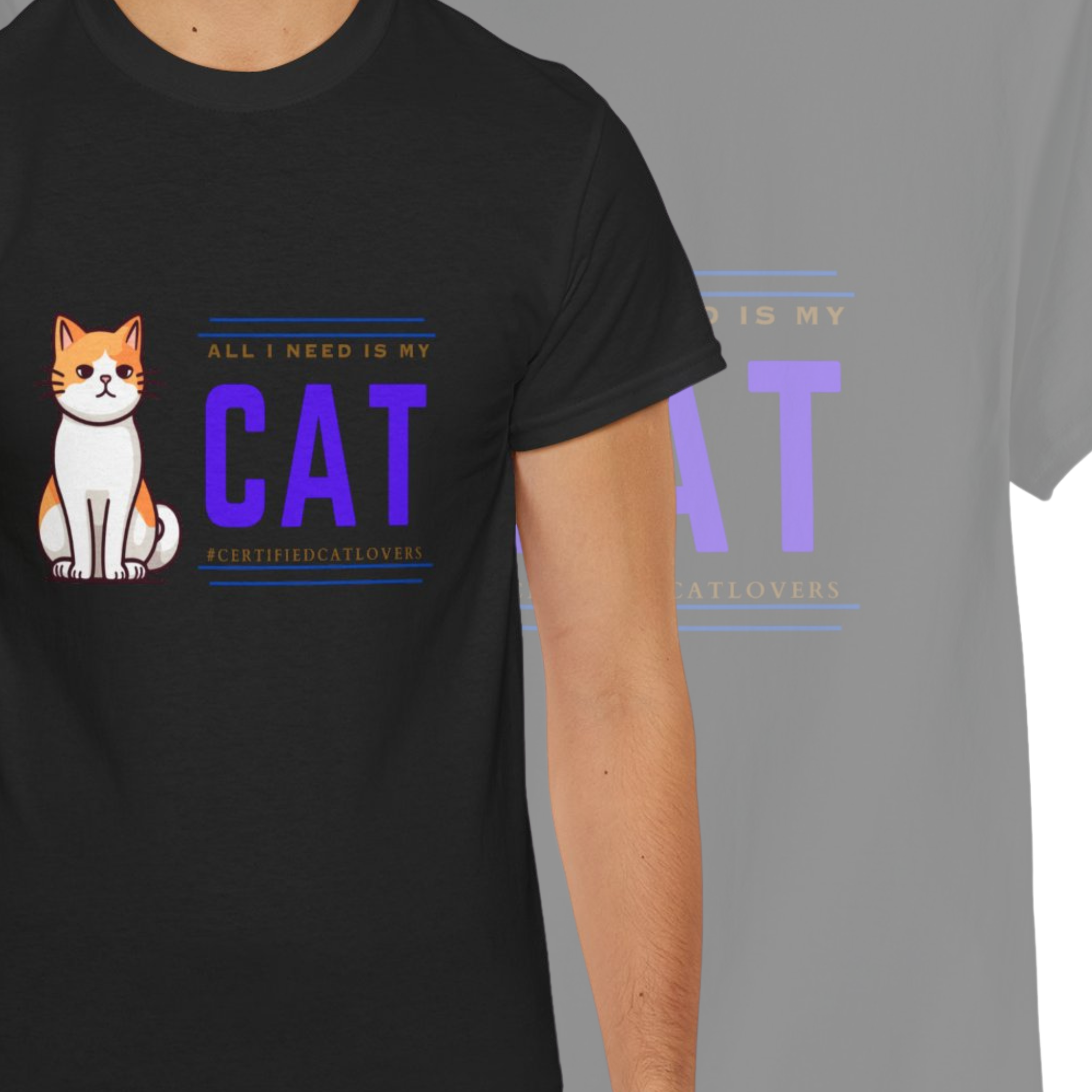 Unisex - Cat-tastic Companion T-Shirt