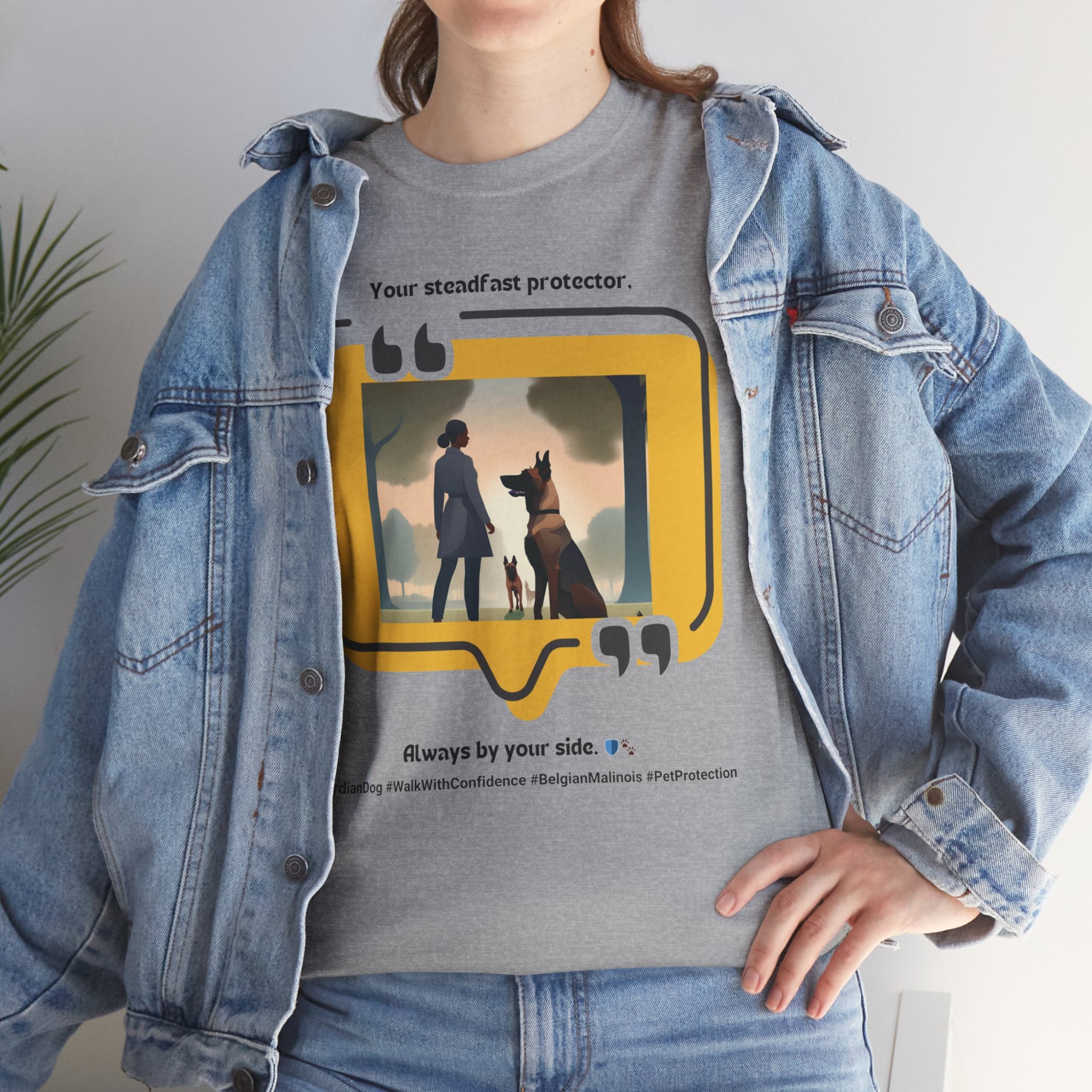 Women's - Your Steadfast Protector: Belgian Malinois T-Shirt