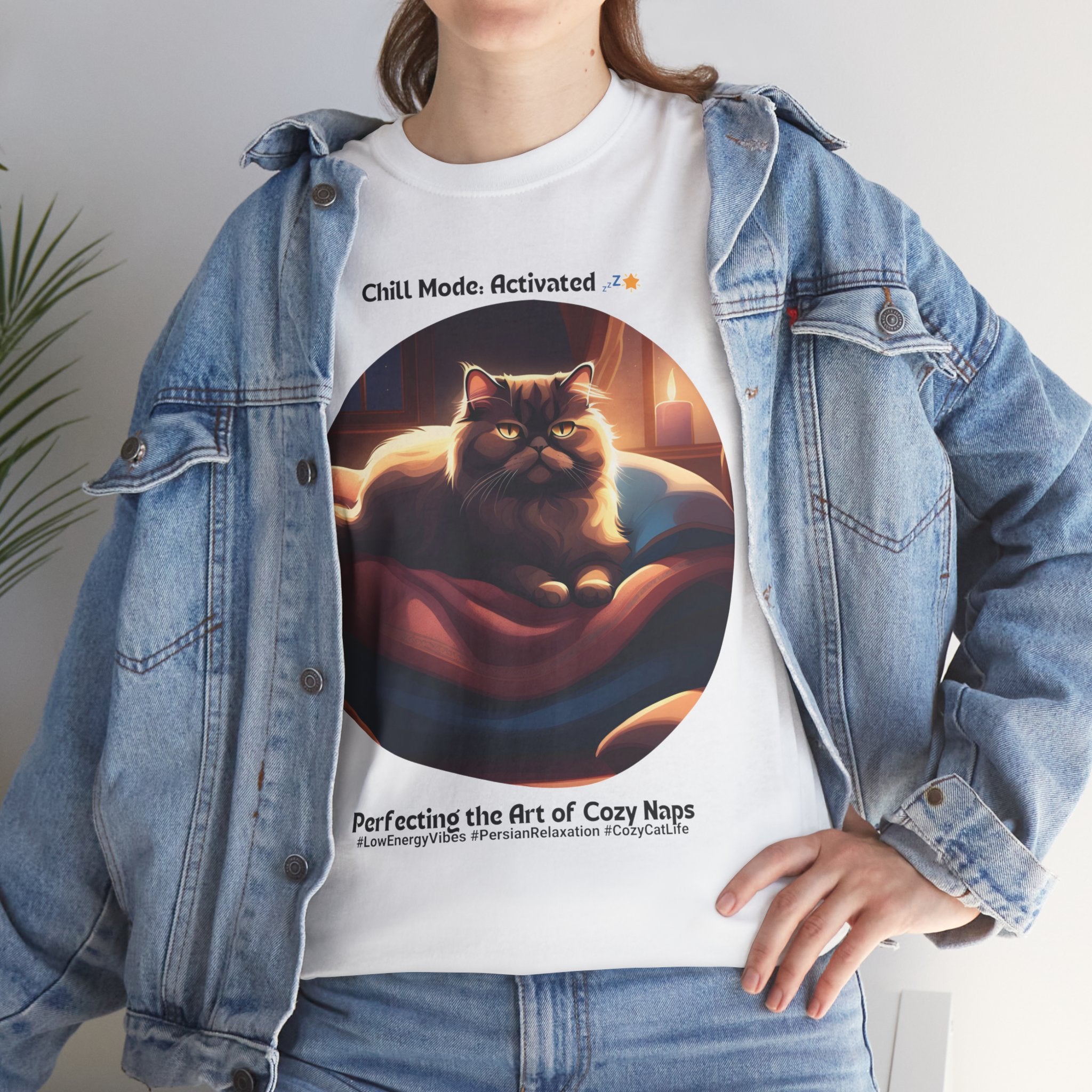 Unisex - Chill Mode: Persian Purrfection T-Shirt