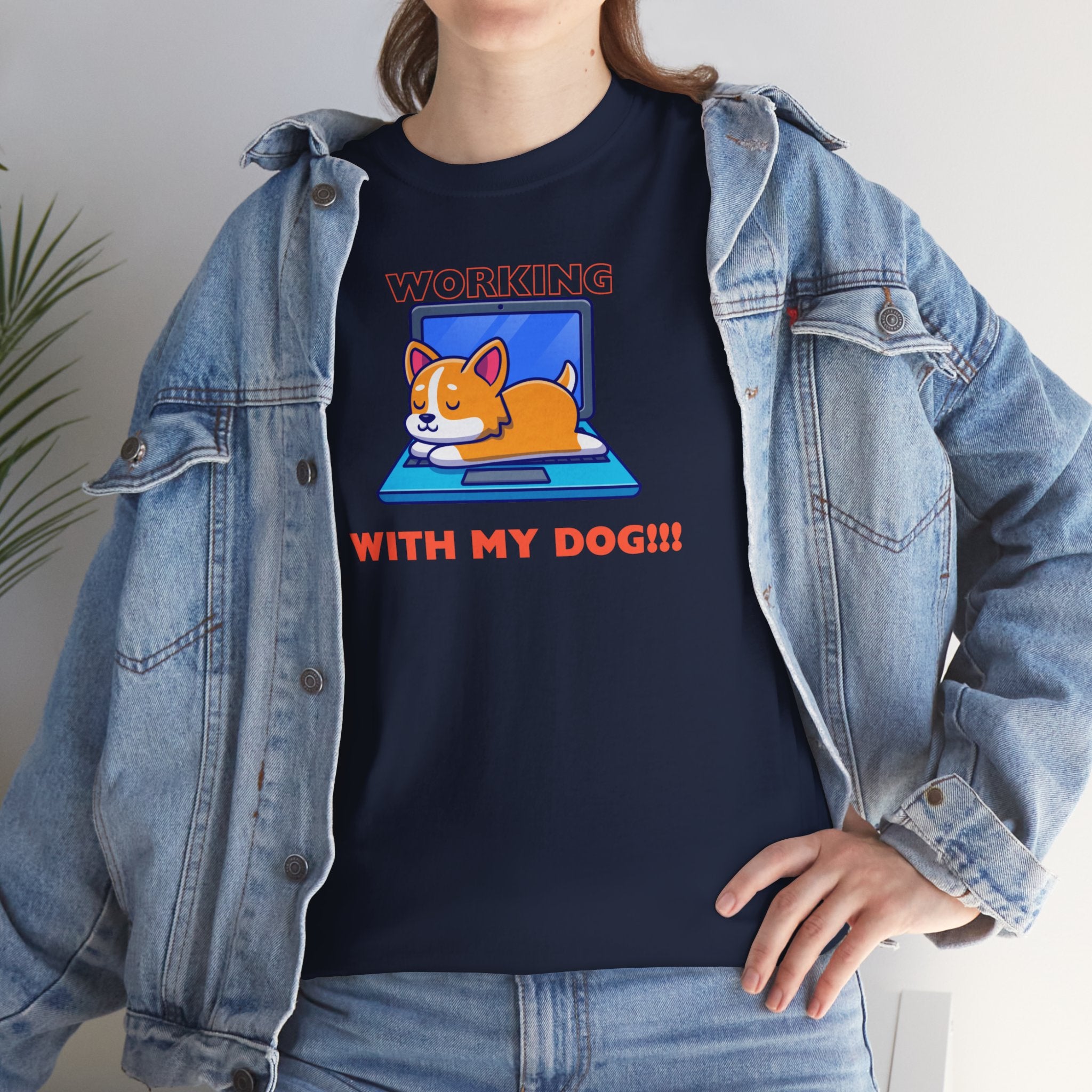 Unisex - Working with My Dog T-Shirt