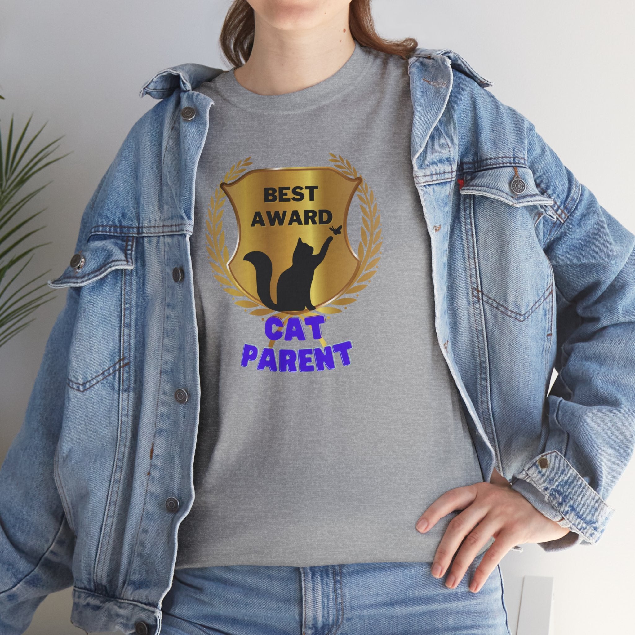 Unisex - Best Cat Parent Award T-Shirt