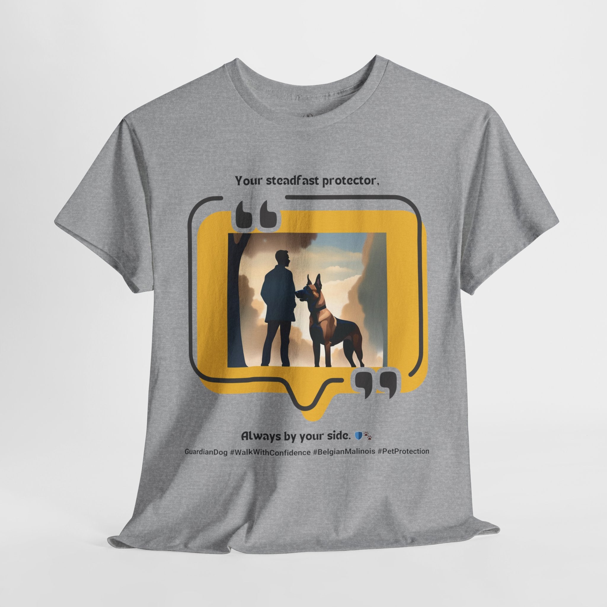 Men's - Your Steadfast Protector: Belgian Malinois T-Shirt