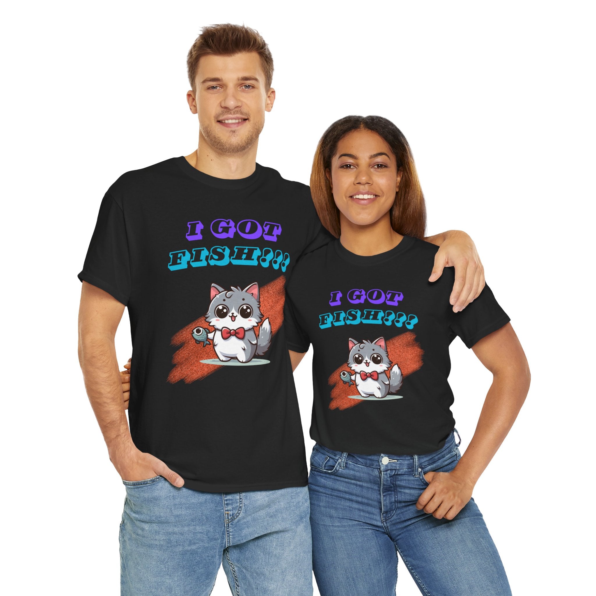 Unisex - Cat Got Fish T-Shirt