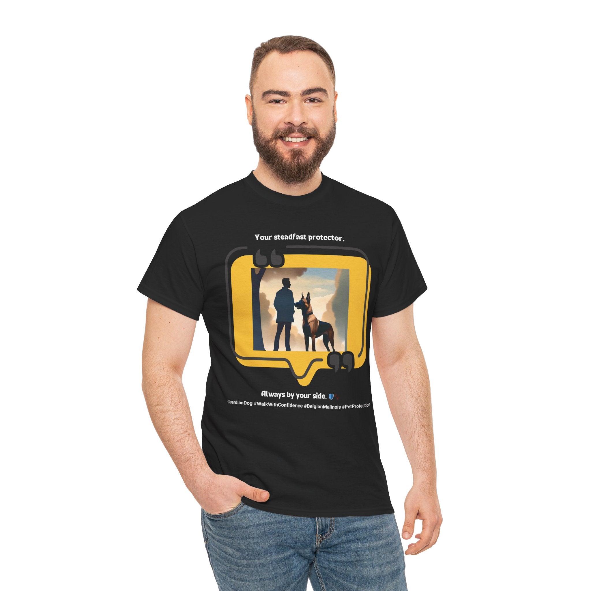 Men's - Your Steadfast Protector: Belgian Malinois T-Shirt