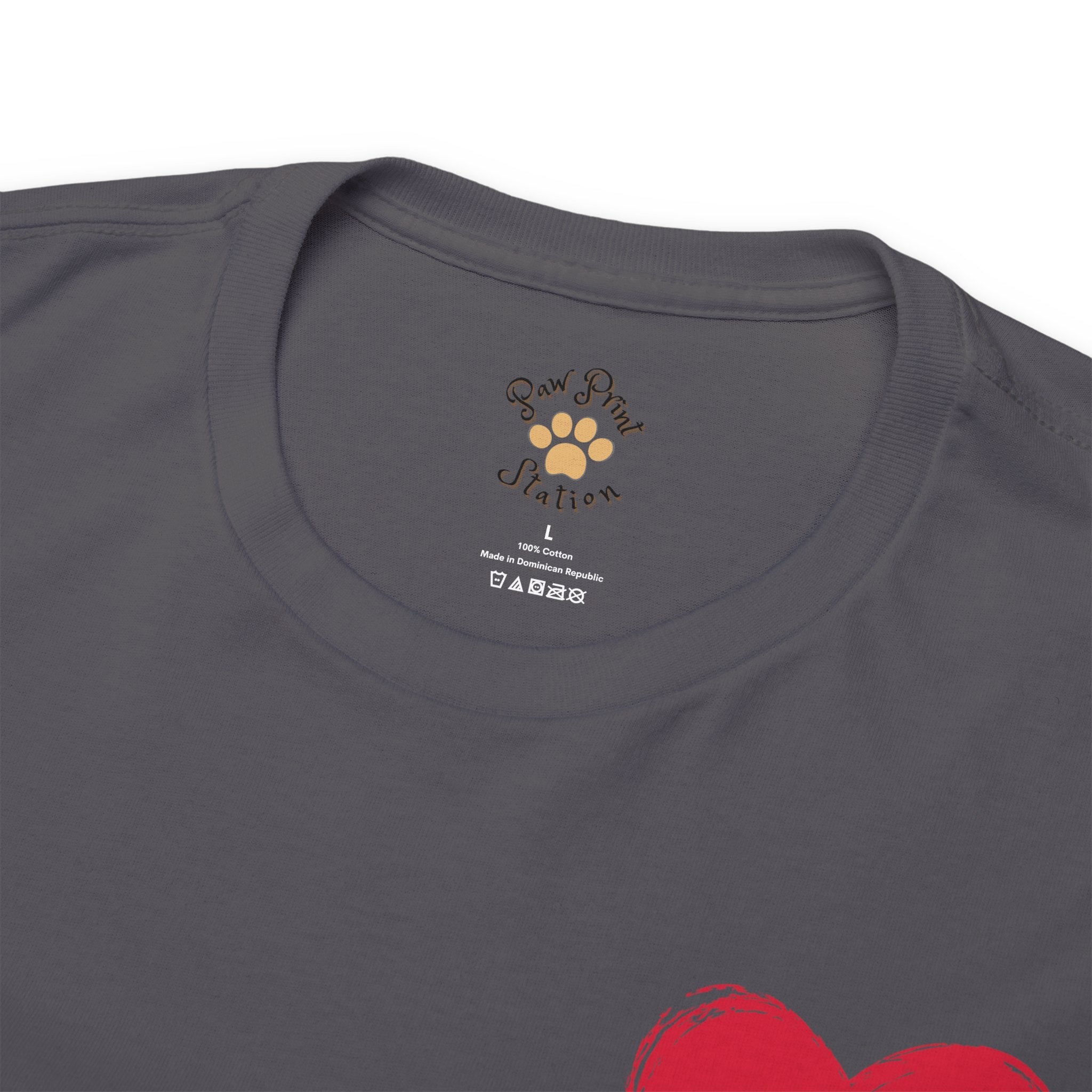 "Heart Paw" Cotton Tee