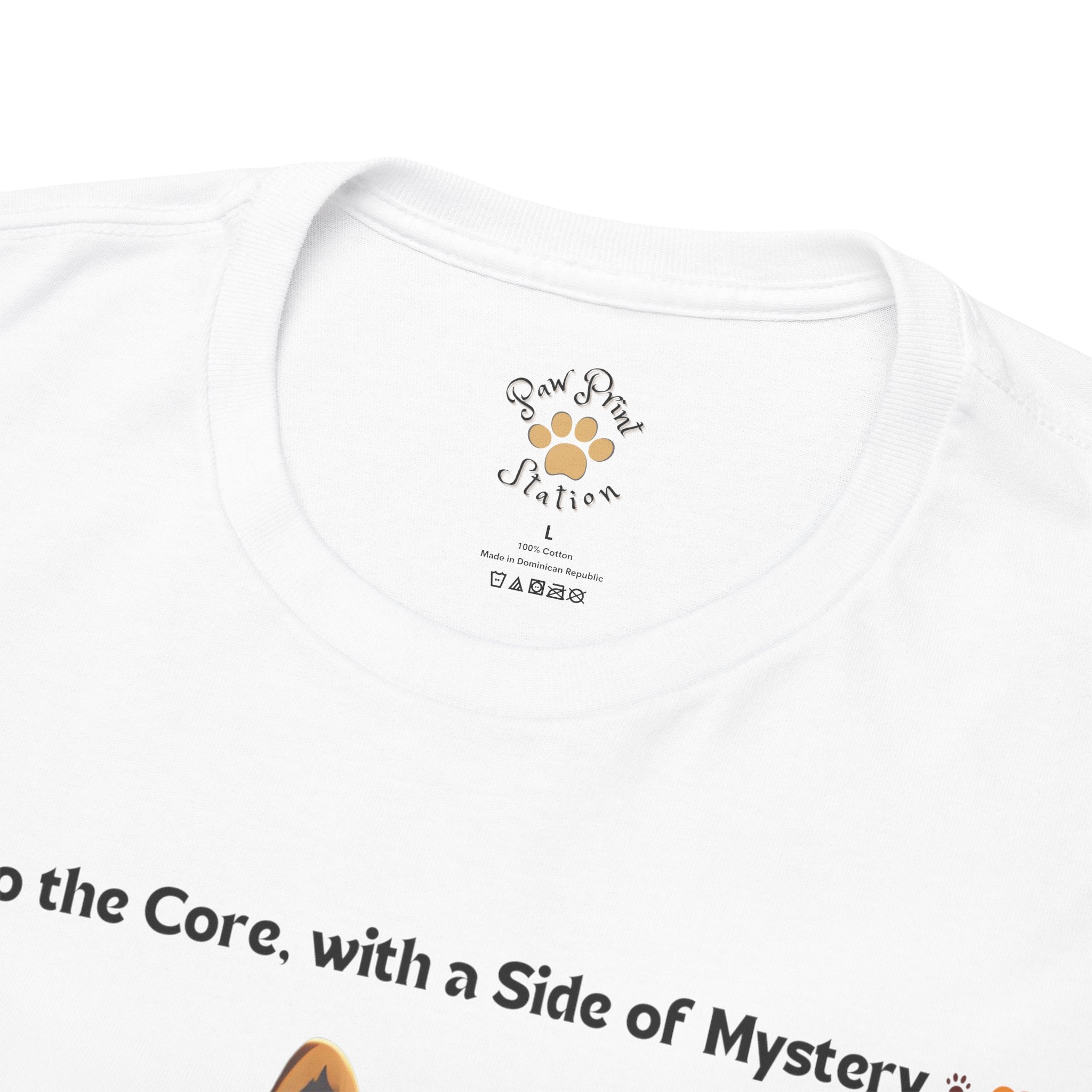 Unisex - Loyal to the Core, Mysterious to the End: Shiba Inu T-Shirt