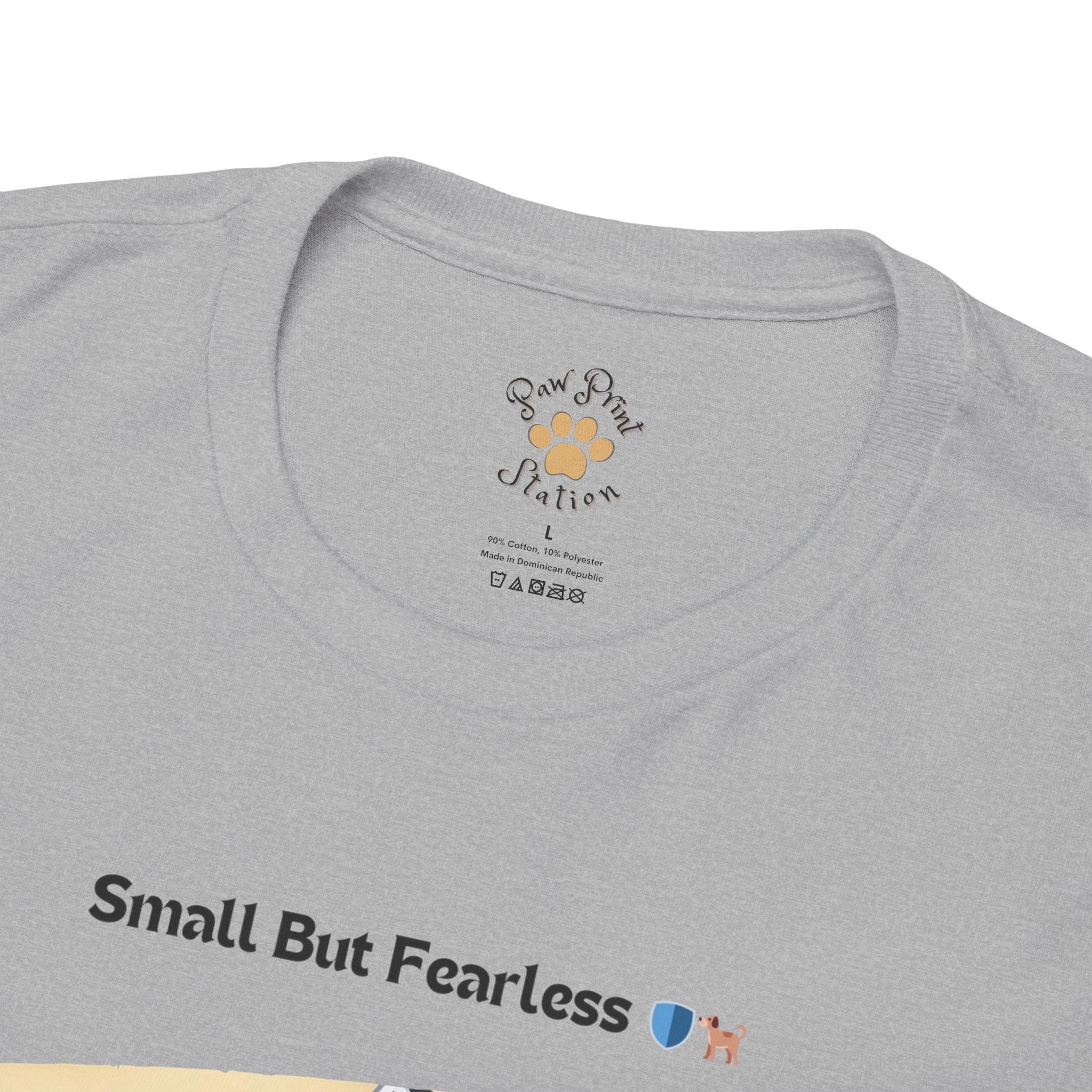 Men's - Small But Fearless: Dachshund Guard T-Shirt