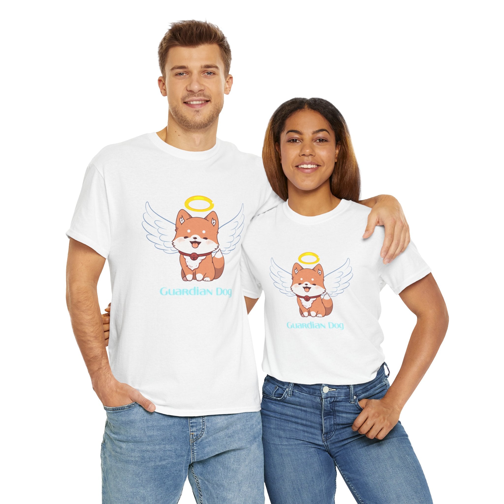 Unisex - Guardian Angel Dog T-Shirt