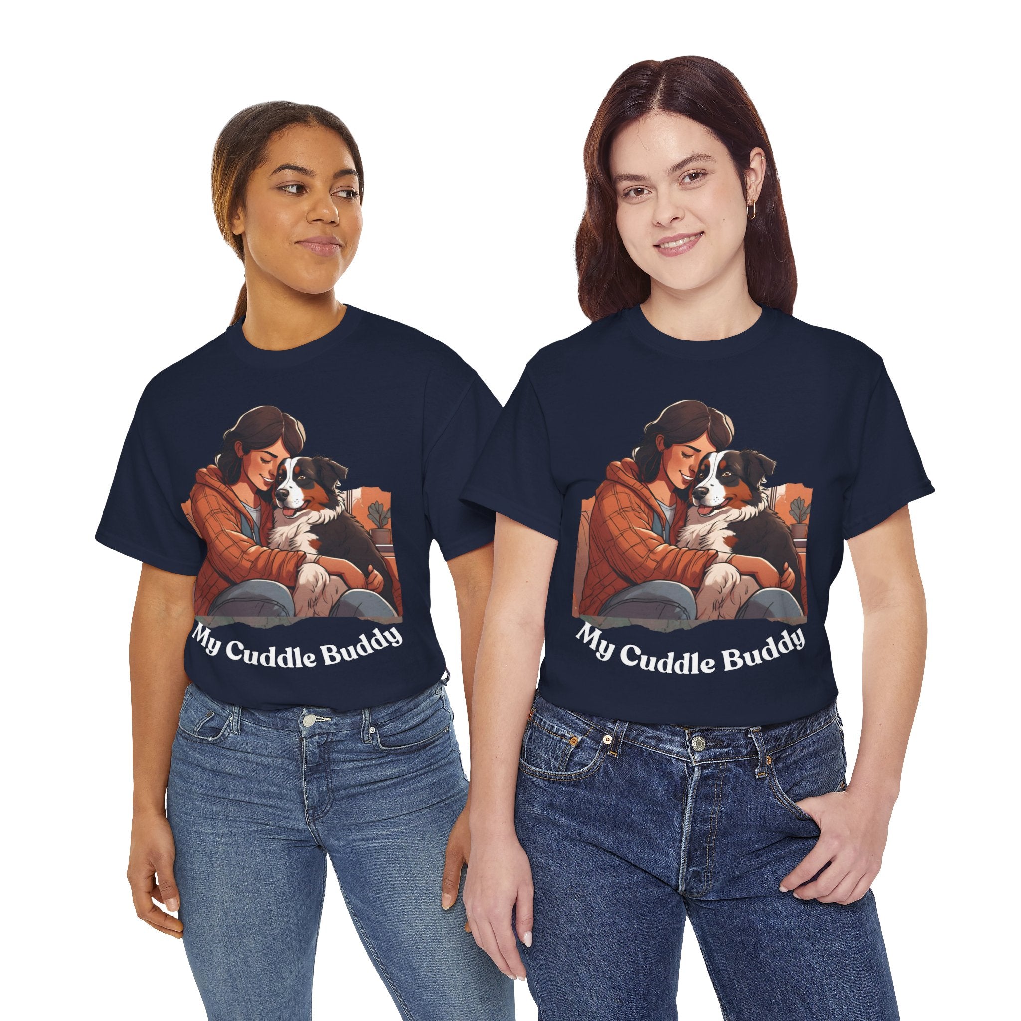 Women's - My Cuddle Buddy: Australian Shepherd T-Shirt