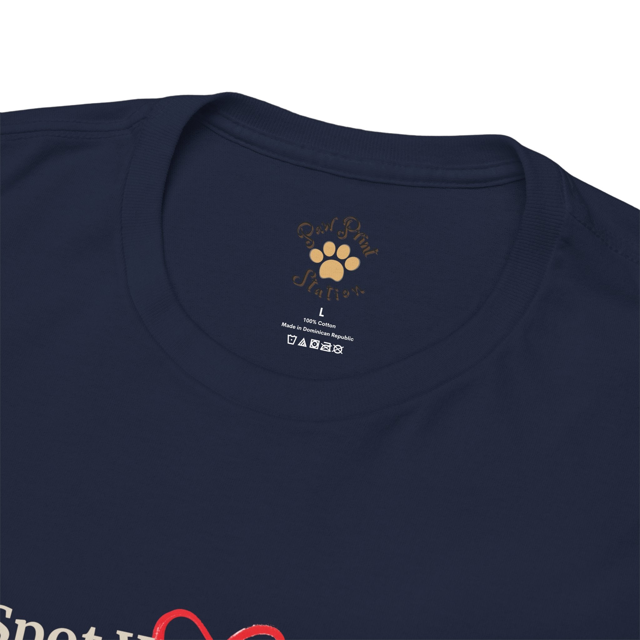 Unisex “Your Spot Was Always Warm” British Shorthair Cat T-Shirt – Cozy Pet Lover Tee