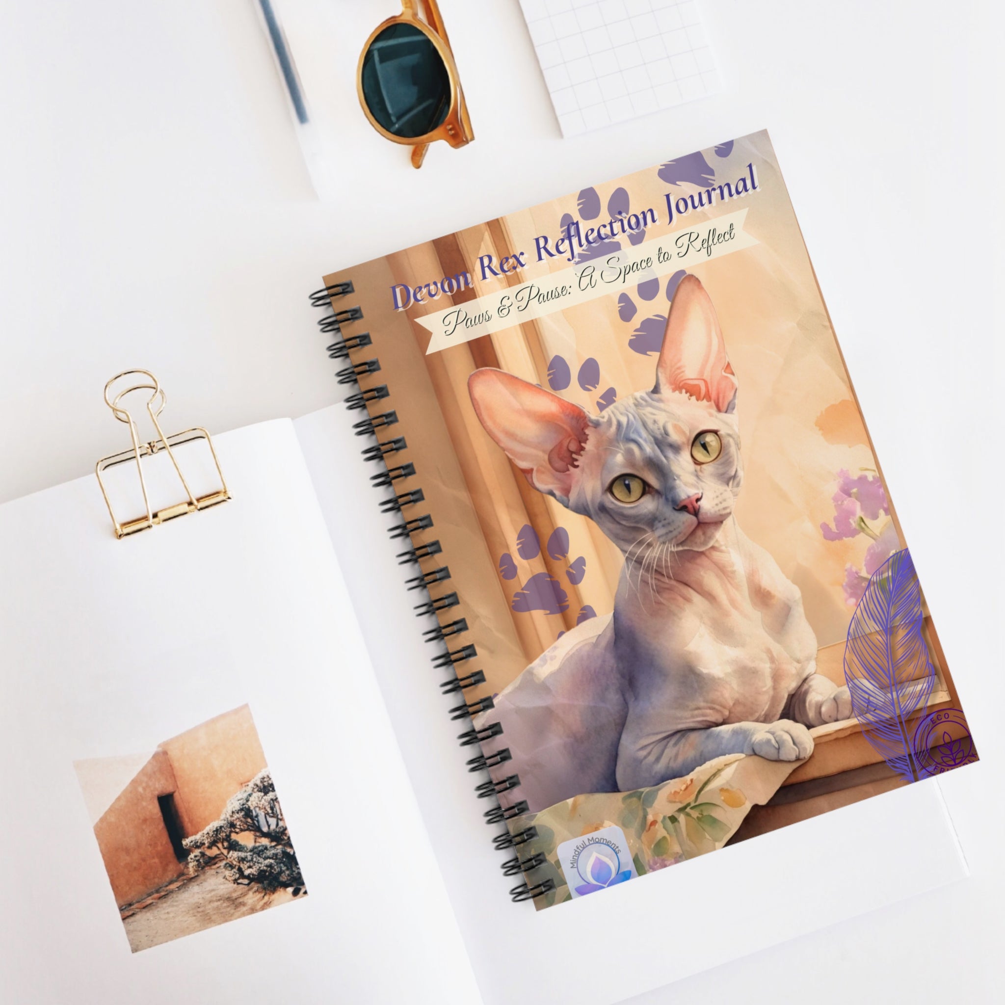 Devon Rex Cat Reflection Journal - A Space to Reflect, Cat Lover Notebook, Gifts for Cat Owners, Creative Writing Journal, Cute Cat [...]