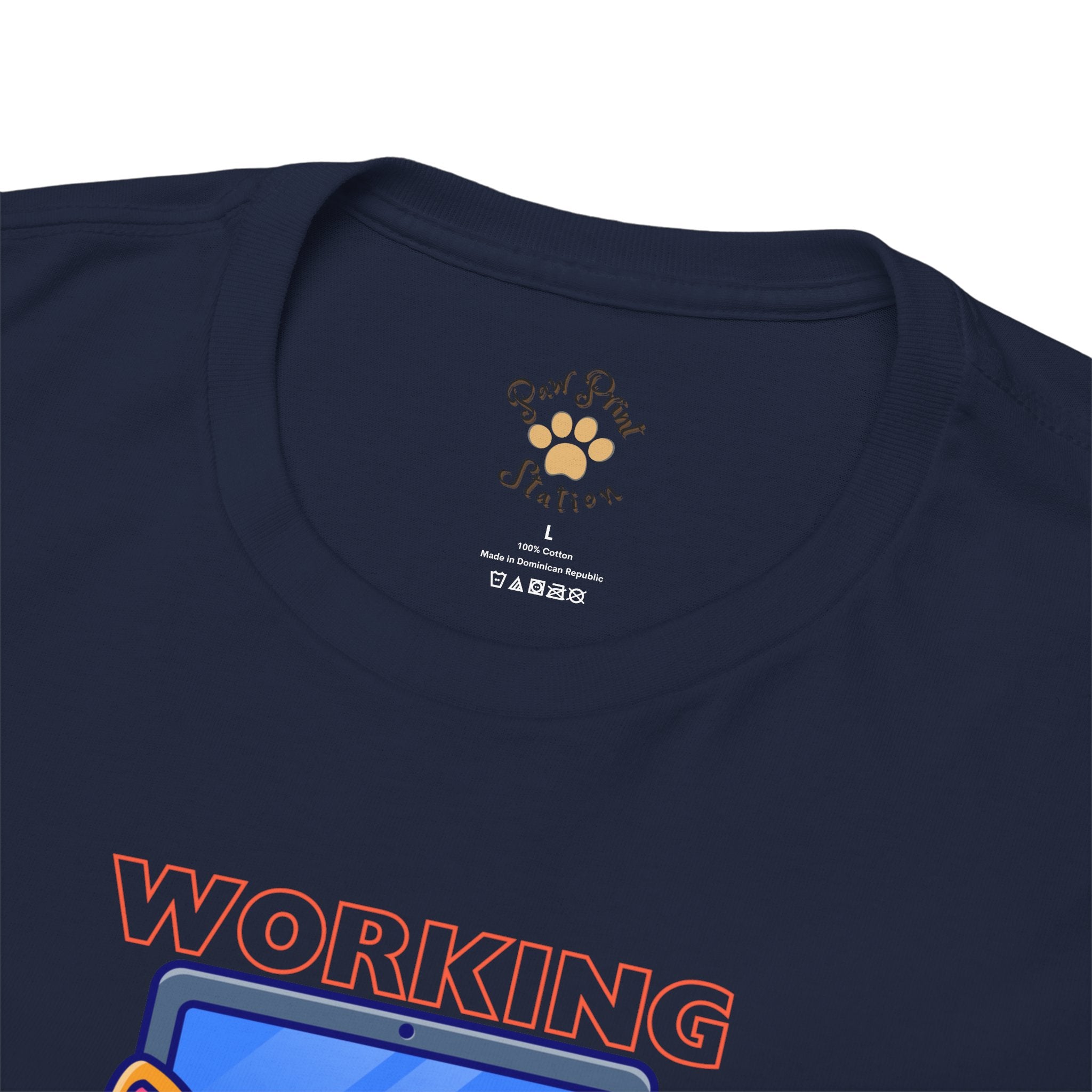 Unisex - Working with My Dog T-Shirt