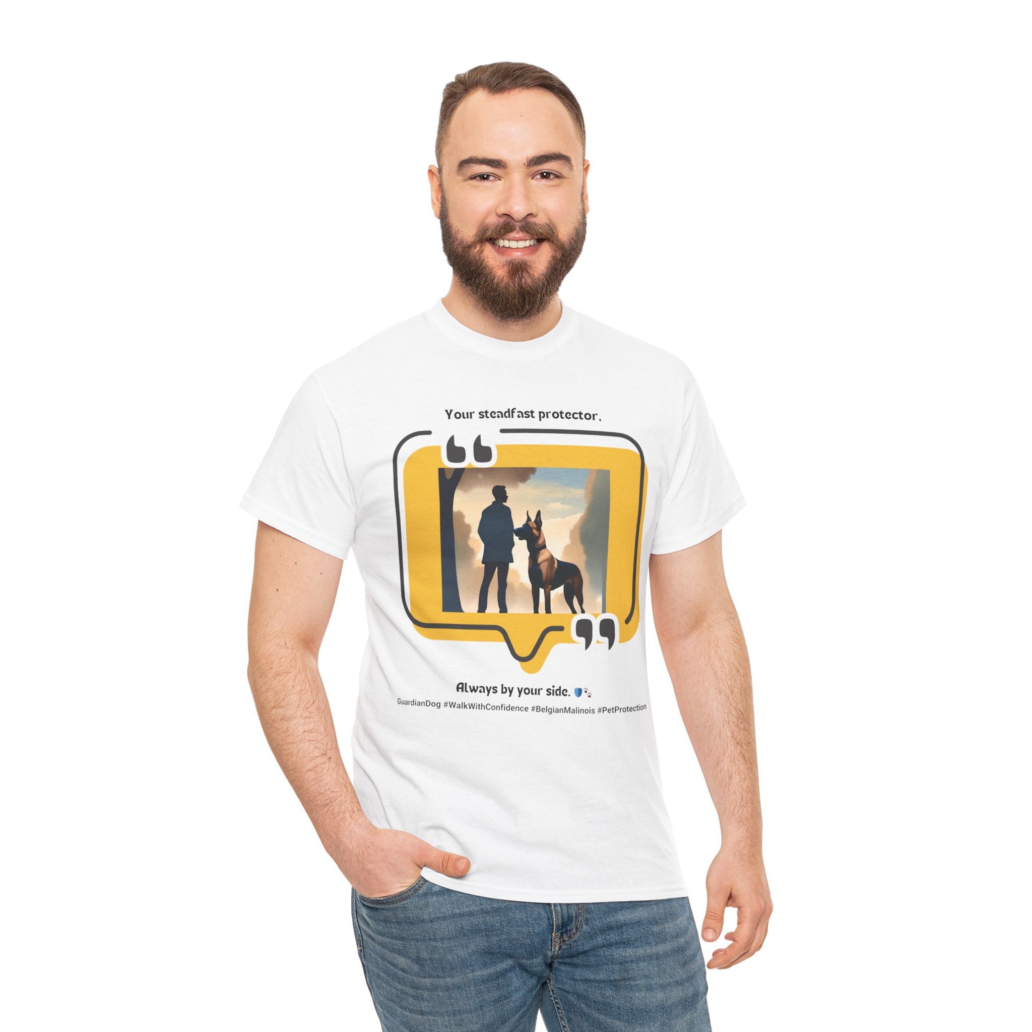 Men's - Your Steadfast Protector: Belgian Malinois T-Shirt