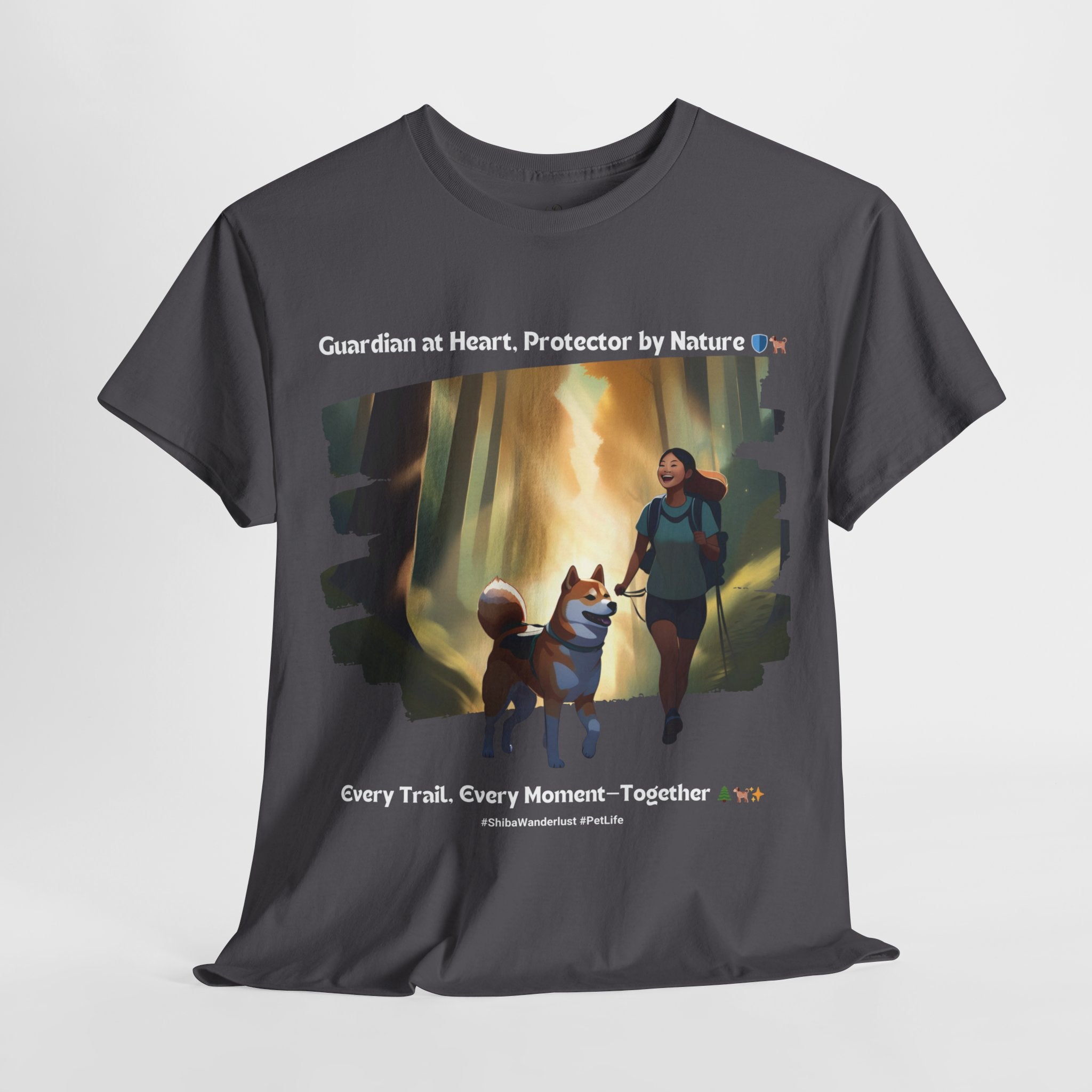 Women's - Guardian of the Wild: Shiba Inu T-Shirt