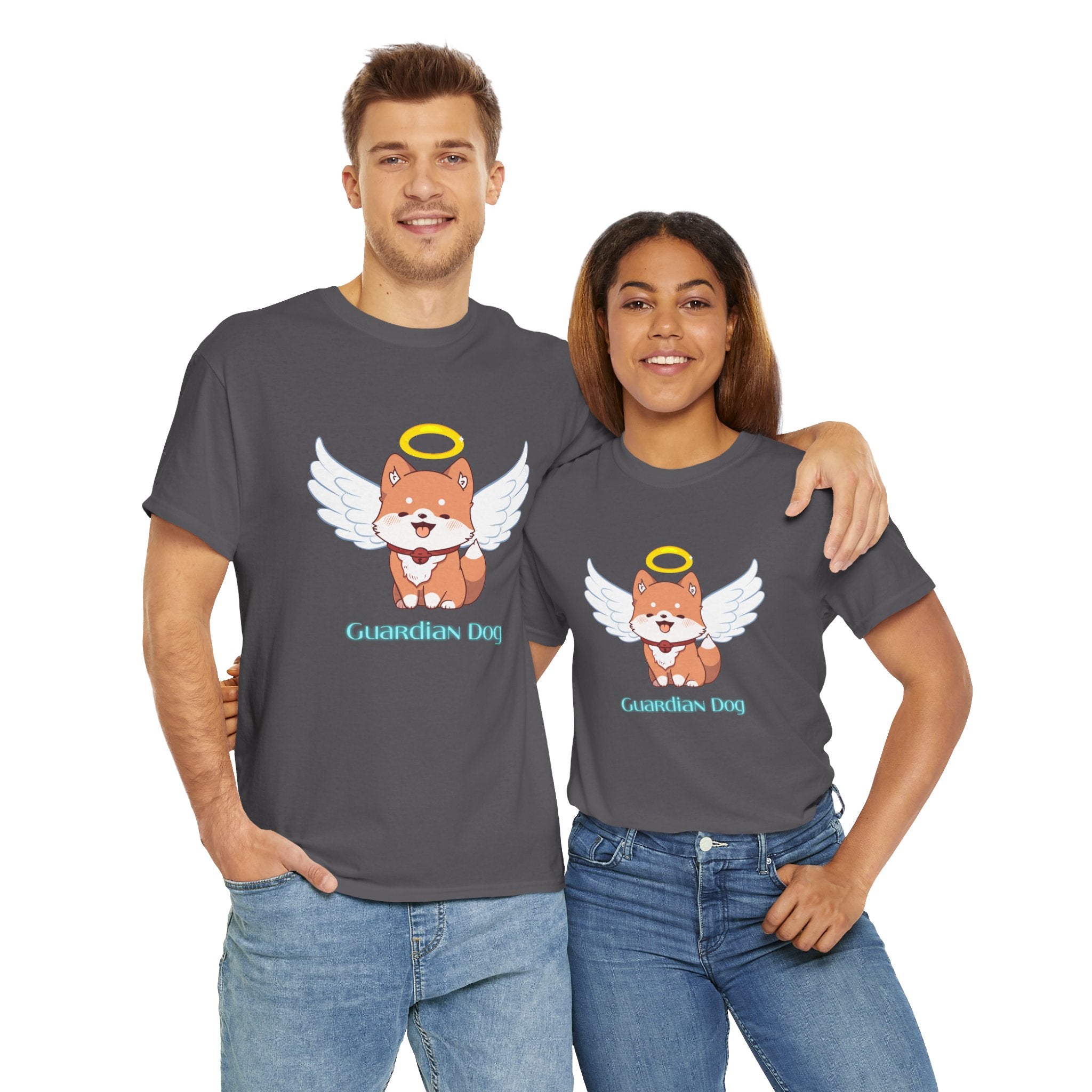 Unisex - Guardian Angel Dog T-Shirt