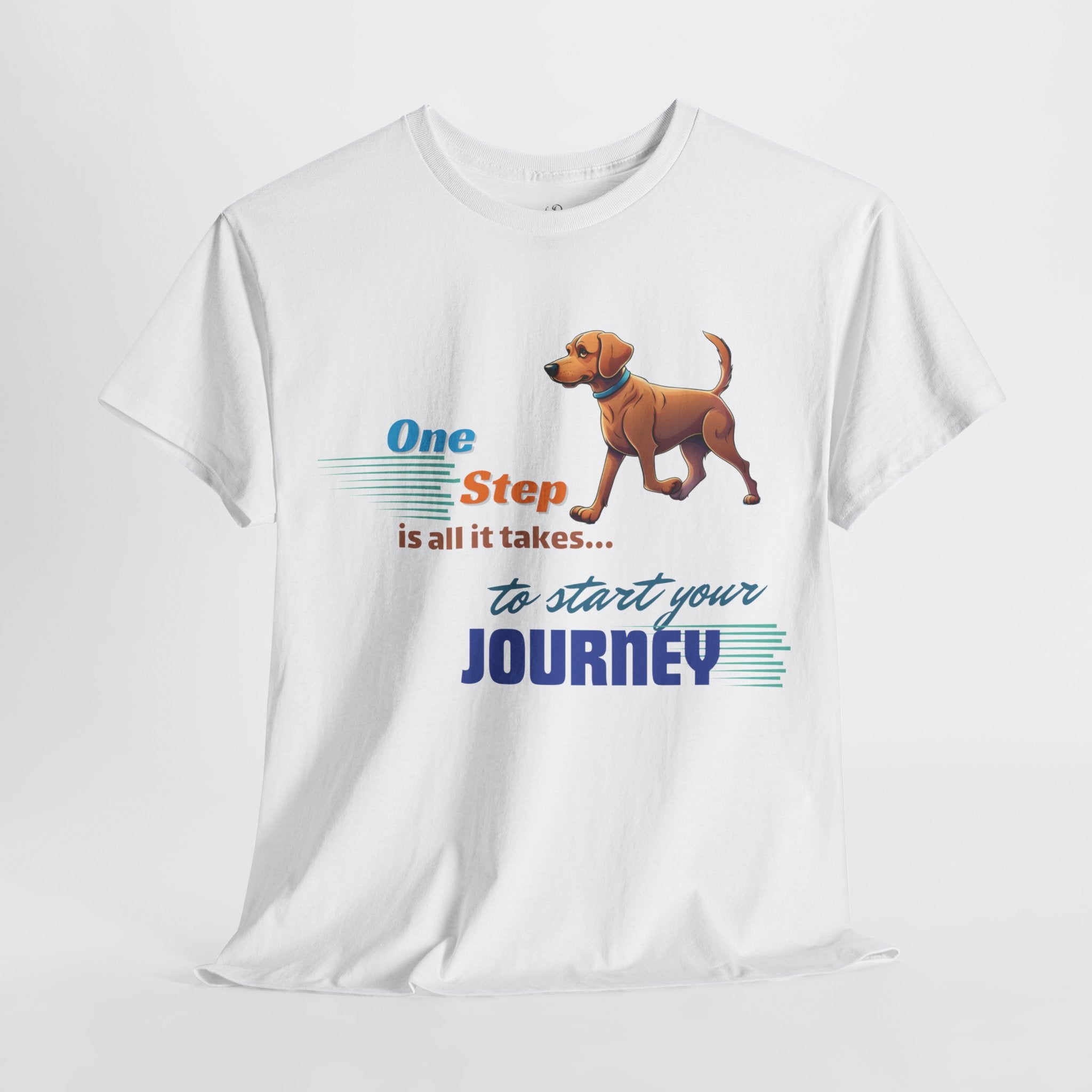 Unisex - One Step Journey Dog T-Shirt