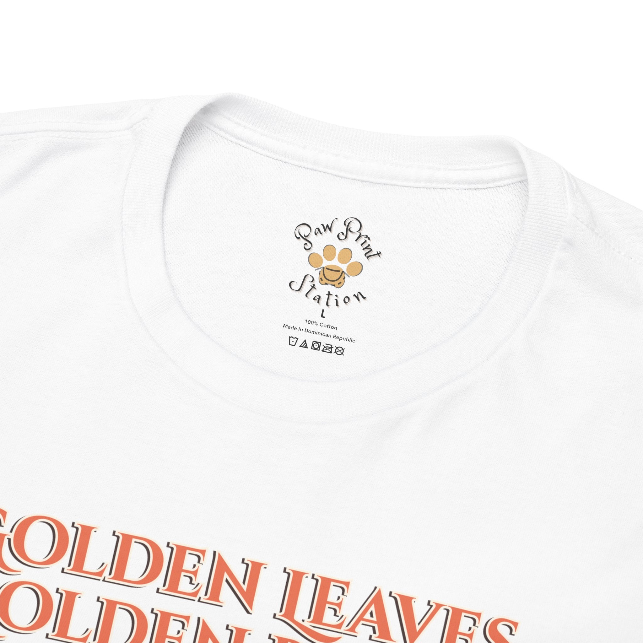 Unisex T-Shirt – Golden Leaves, Golden Bonds: Shiba Inu Autumn Shirt