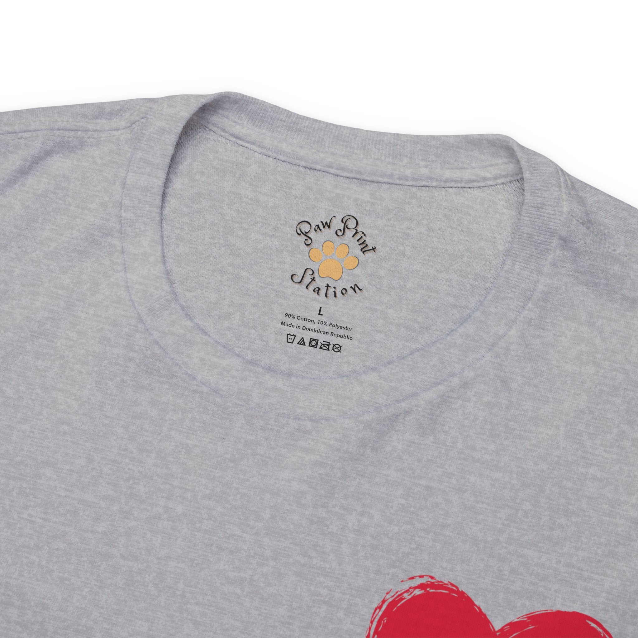 "Heart Paw" Cotton Tee