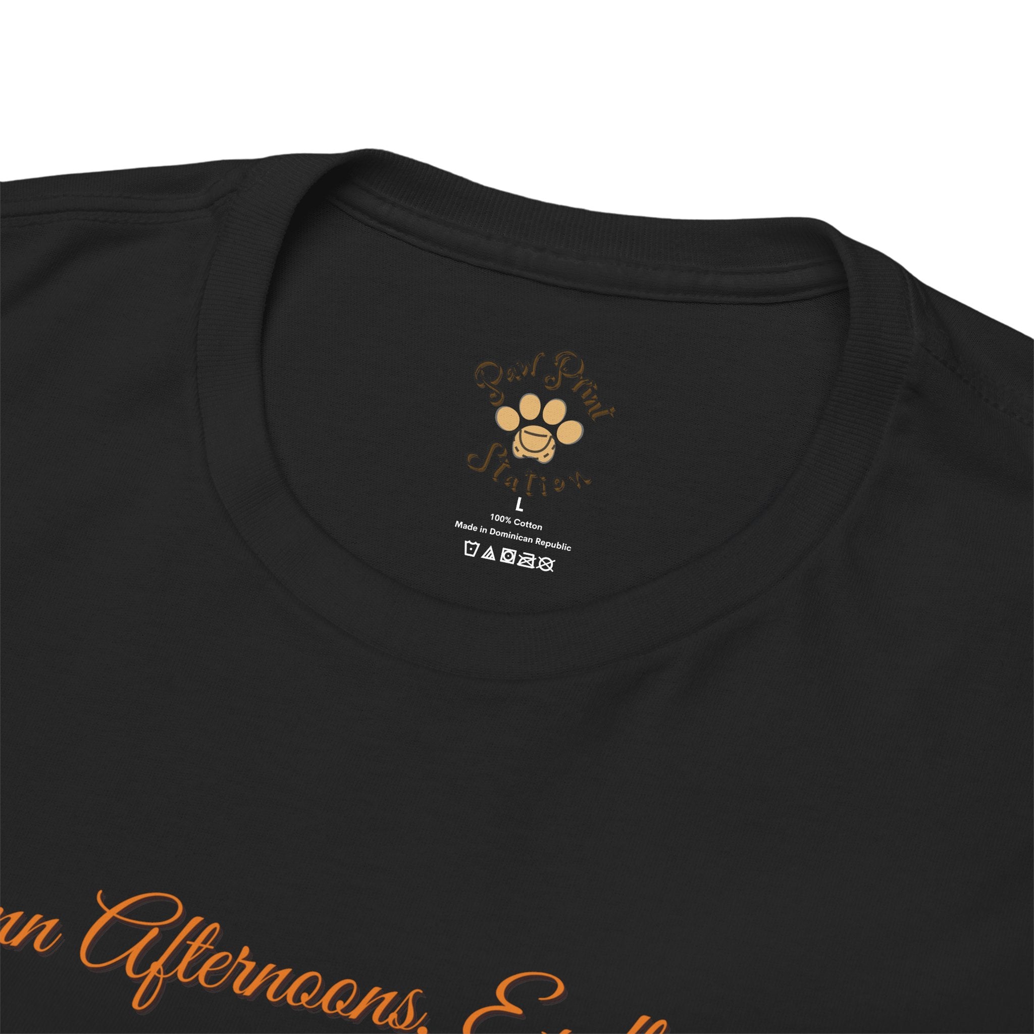 Unisex T-Shirt – Autumn Afternoons, Endless Purrs: Persian Cat Fall Shirt