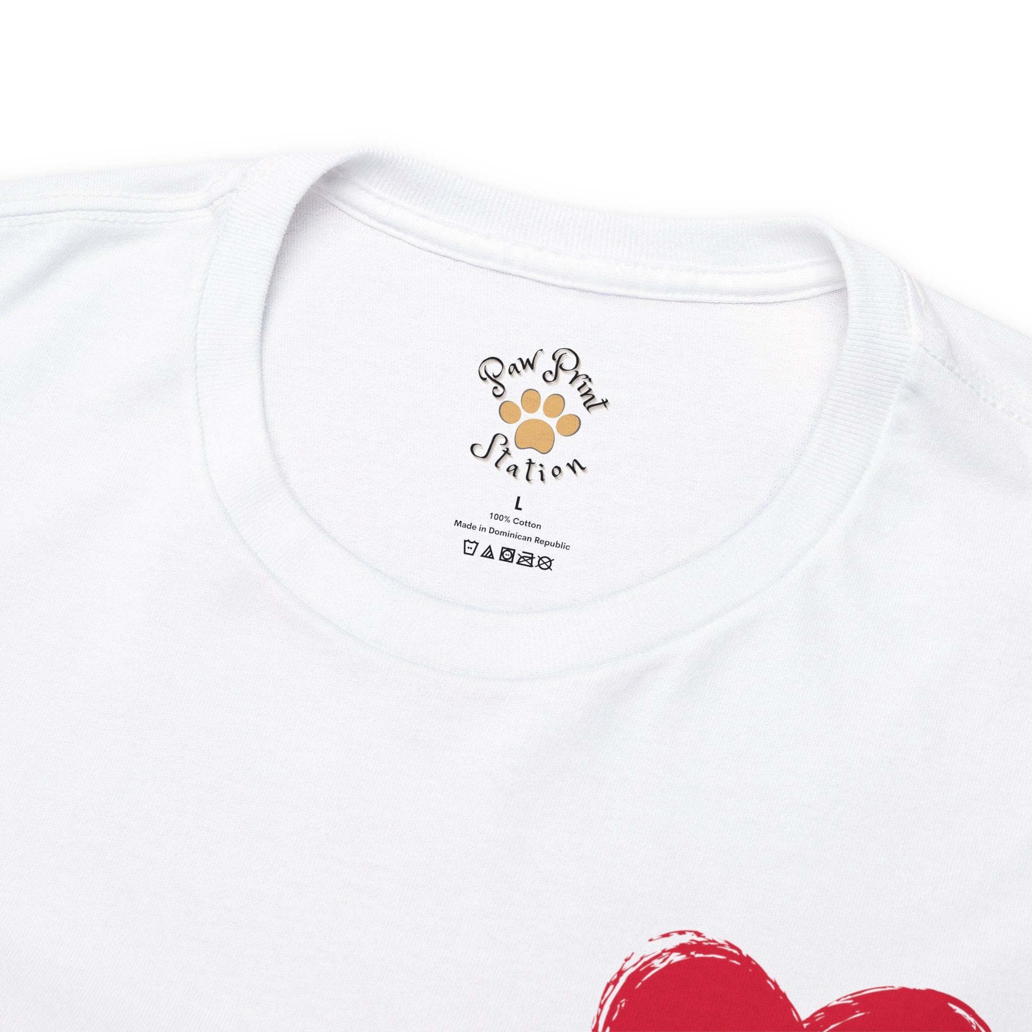 "Heart Paw" Cotton Tee