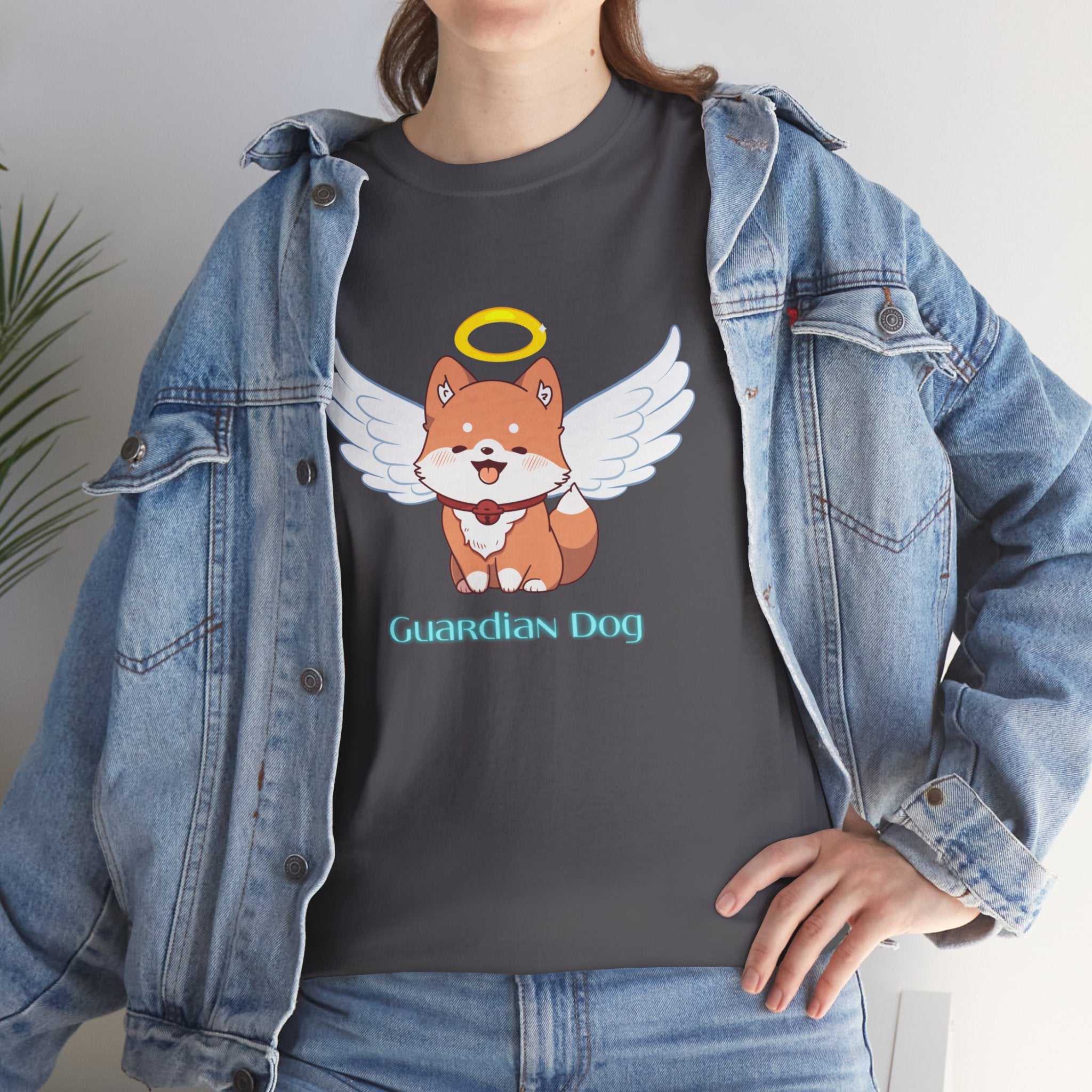 Unisex - Guardian Angel Dog T-Shirt