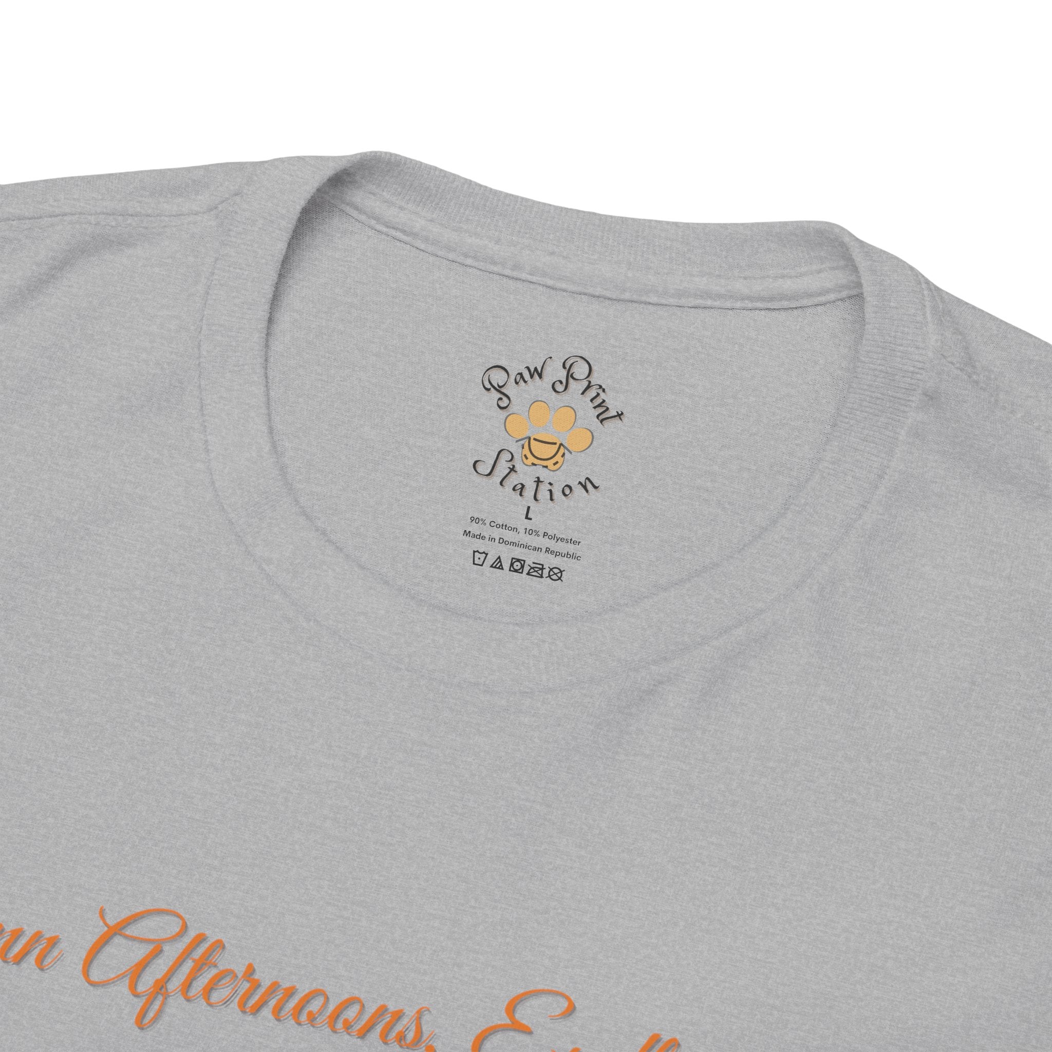 Unisex T-Shirt – Autumn Afternoons, Endless Purrs: Persian Cat Fall Shirt