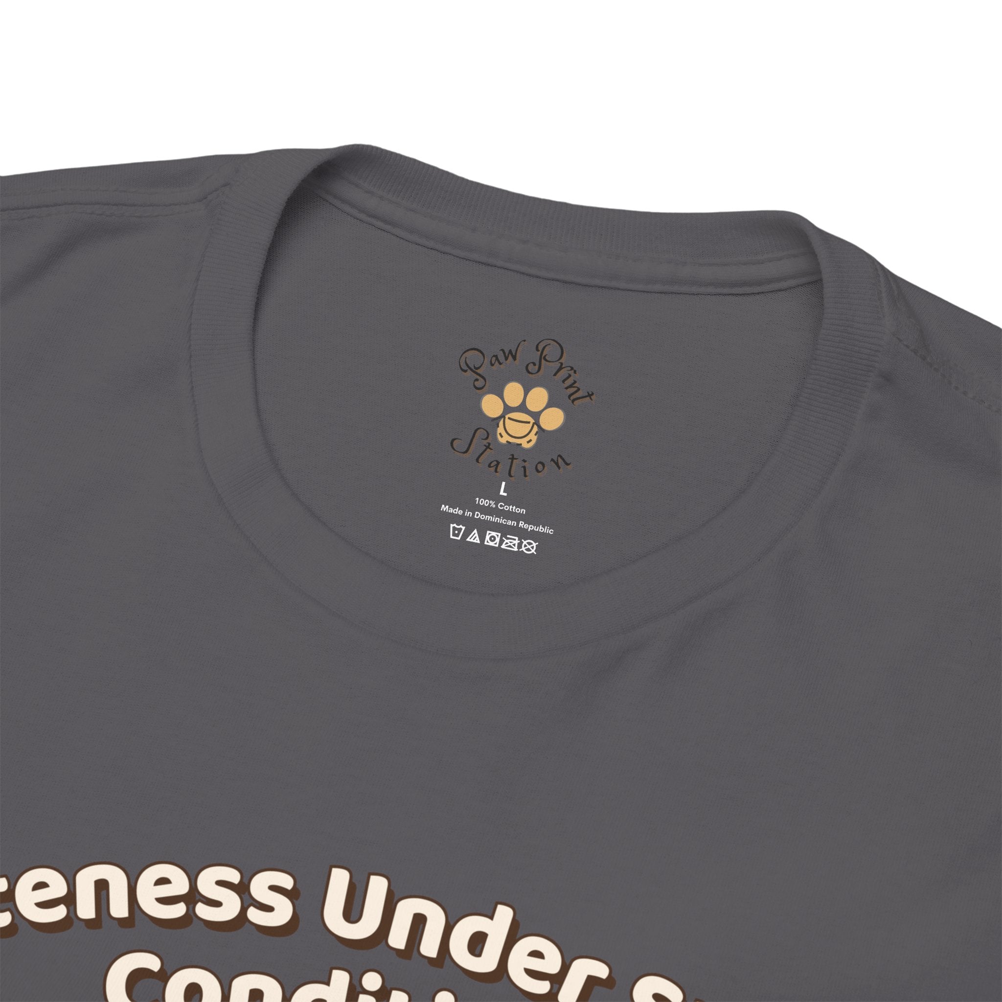 Unisex T-Shirt – Cuteness Under Strict Conditions: Shiba Inu Everyday Moments Edition