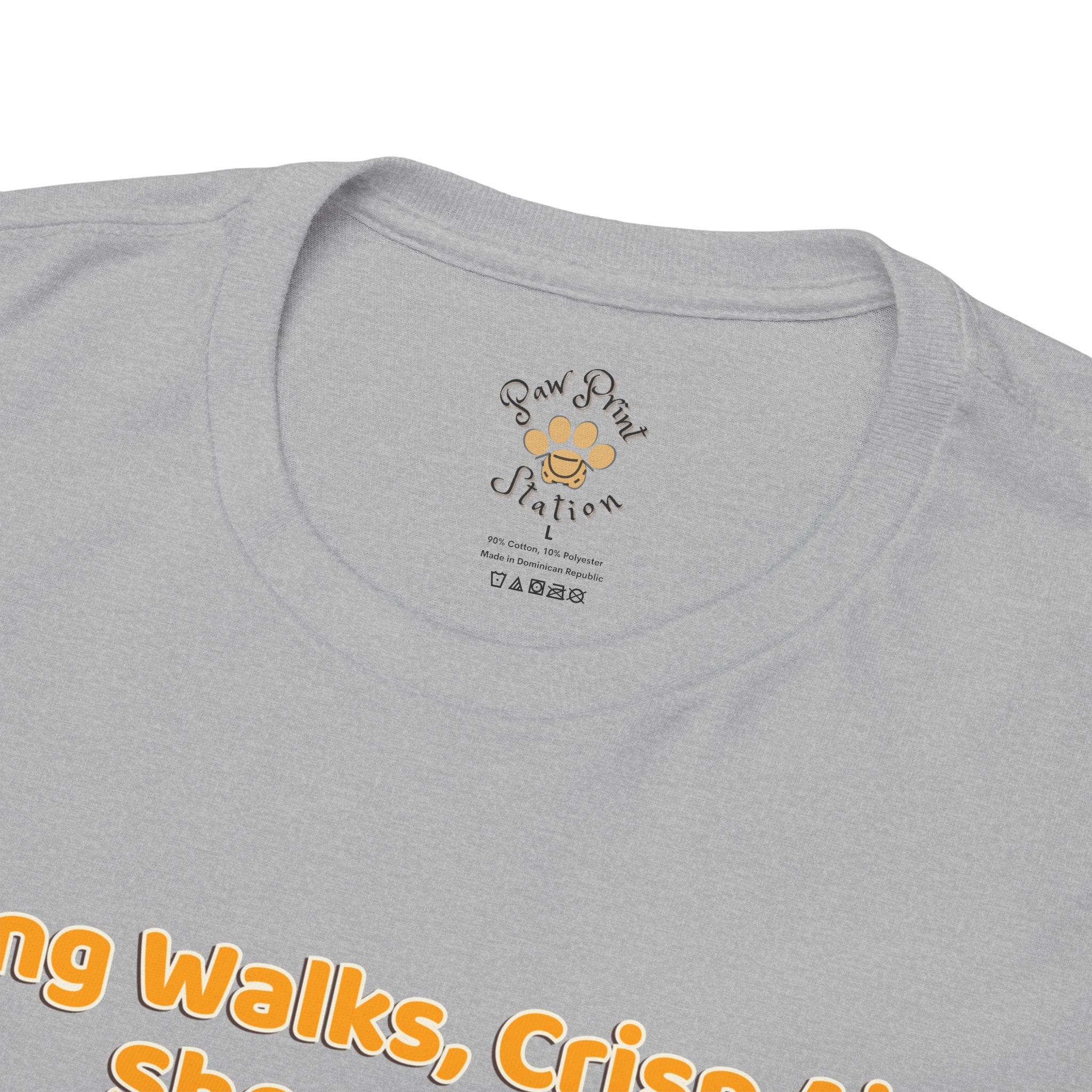 Unisex T-Shirt – Long Walks, Crisp Air, Short Legs: Dachshund Fall Shirt