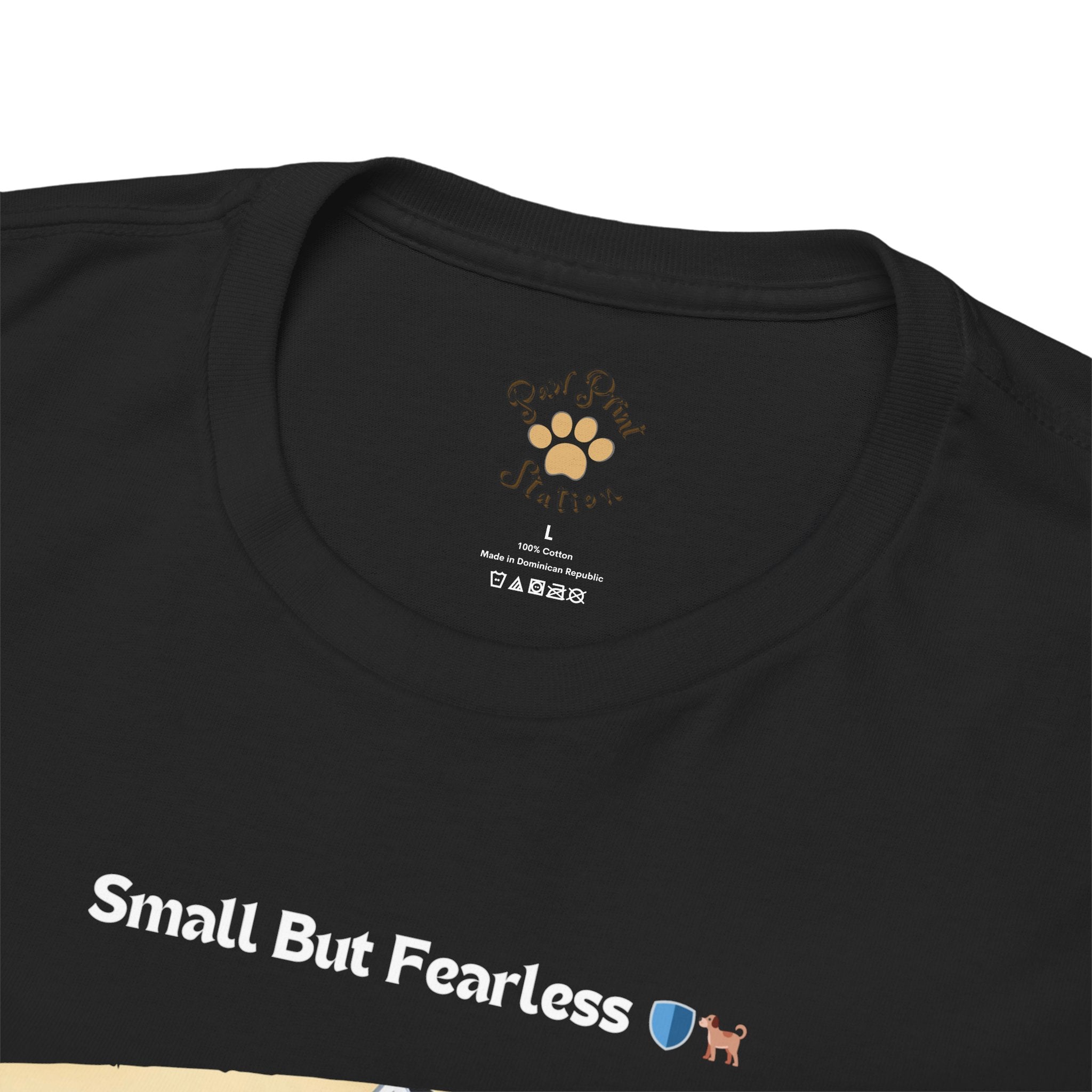 Men's - Small But Fearless: Dachshund Guard T-Shirt