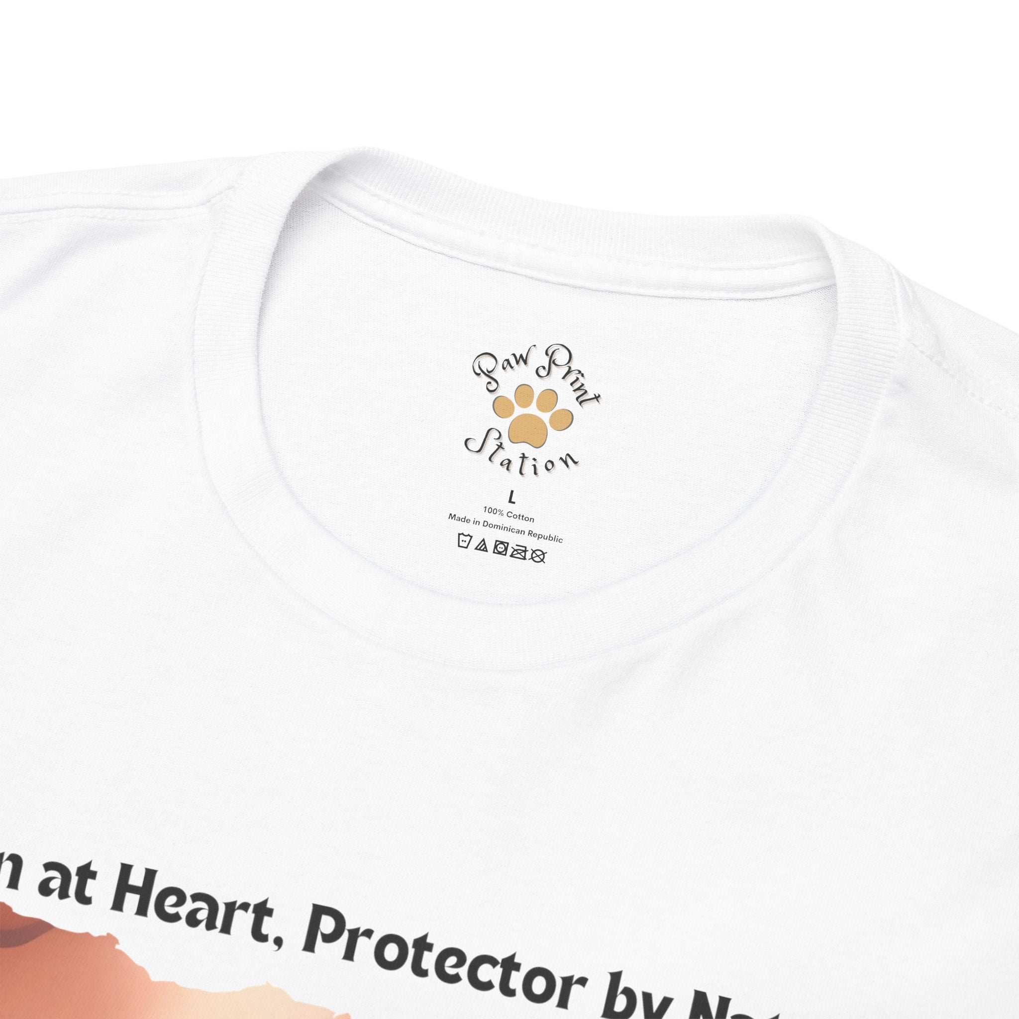 Women's - Guardian at Heart, Protector by Nature: Shiba Inu T-Shirt