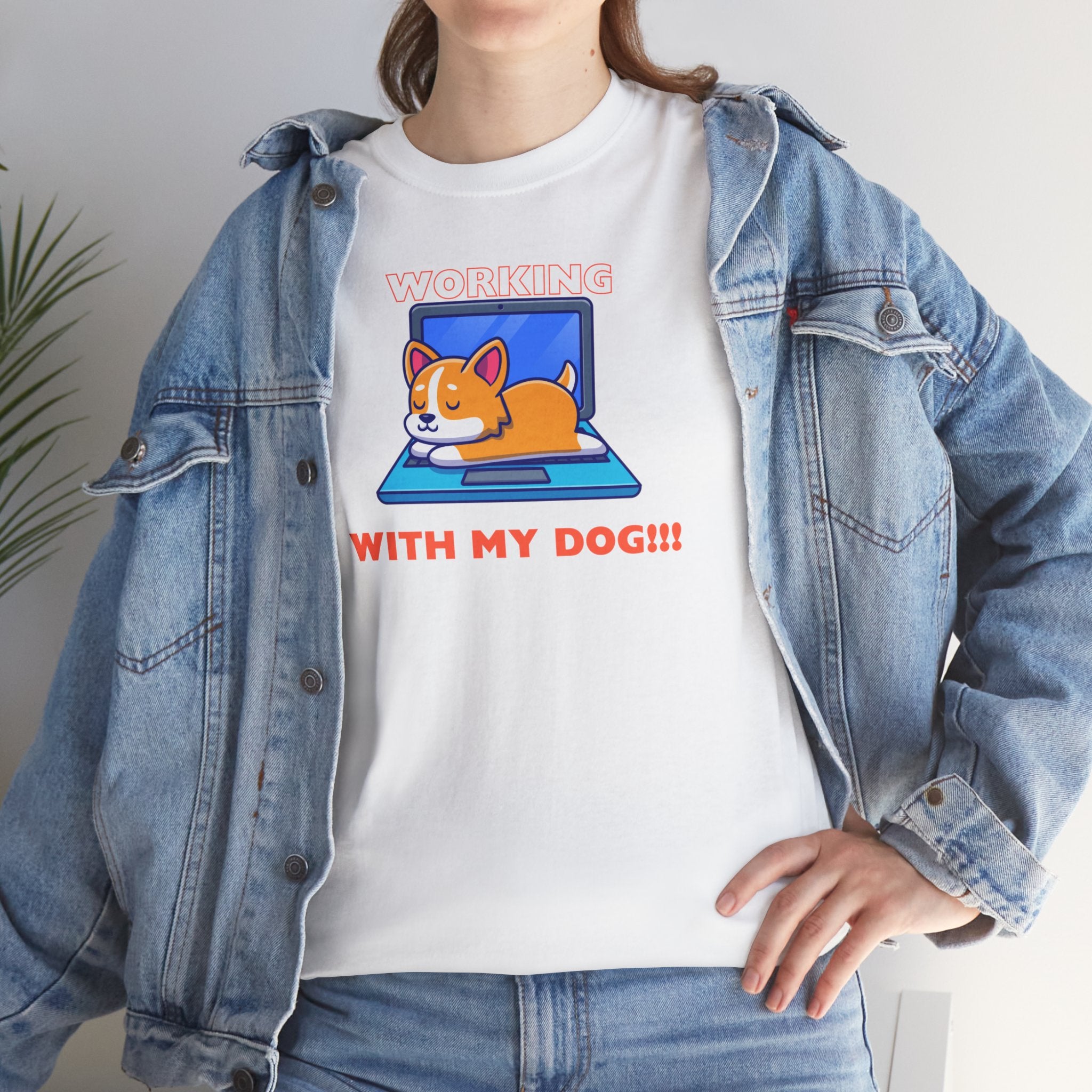 Unisex - Working with My Dog T-Shirt