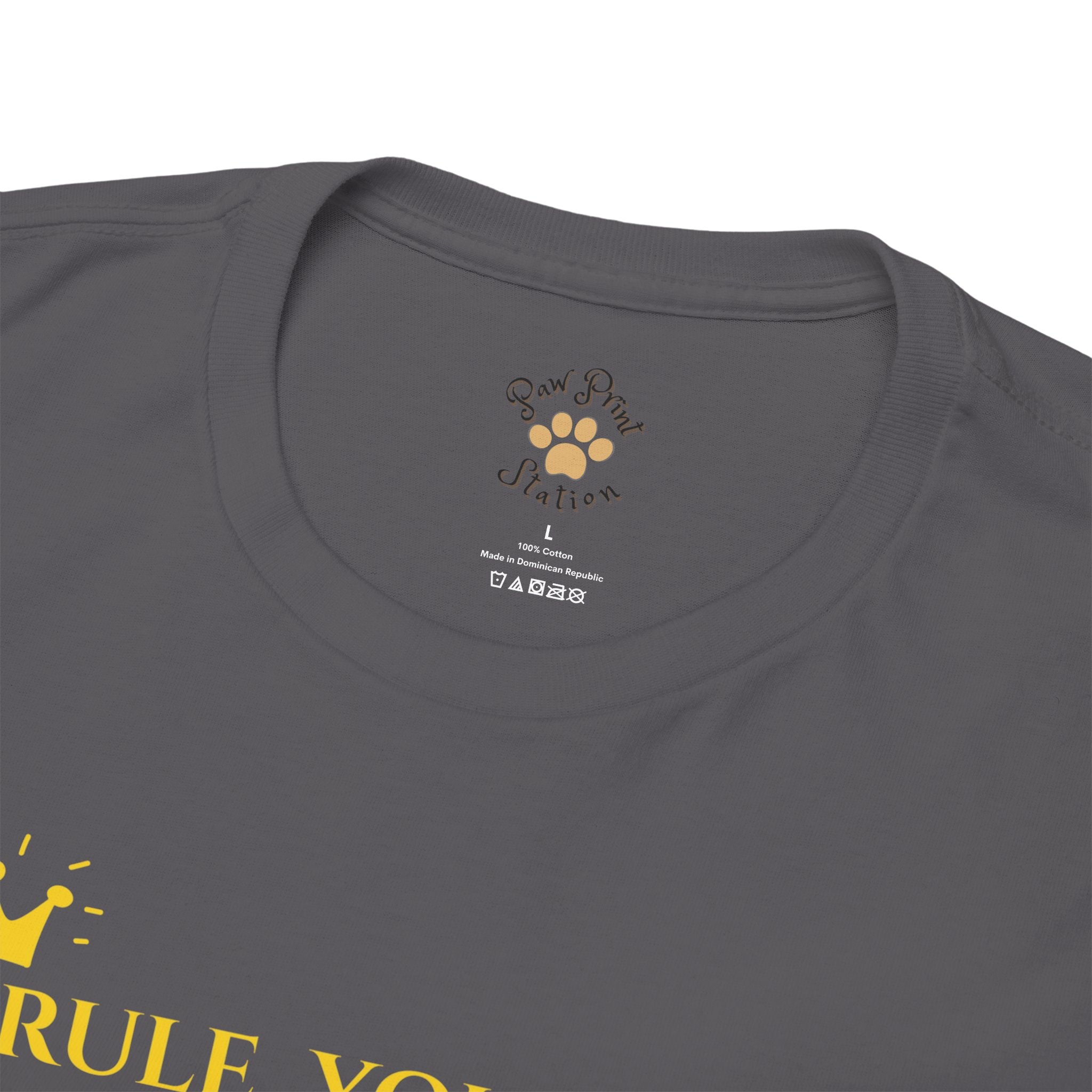 Unisex “I Rule. You Obey.” Persian Cat T-Shirt – Regal Funny Tee for Cat Lovers