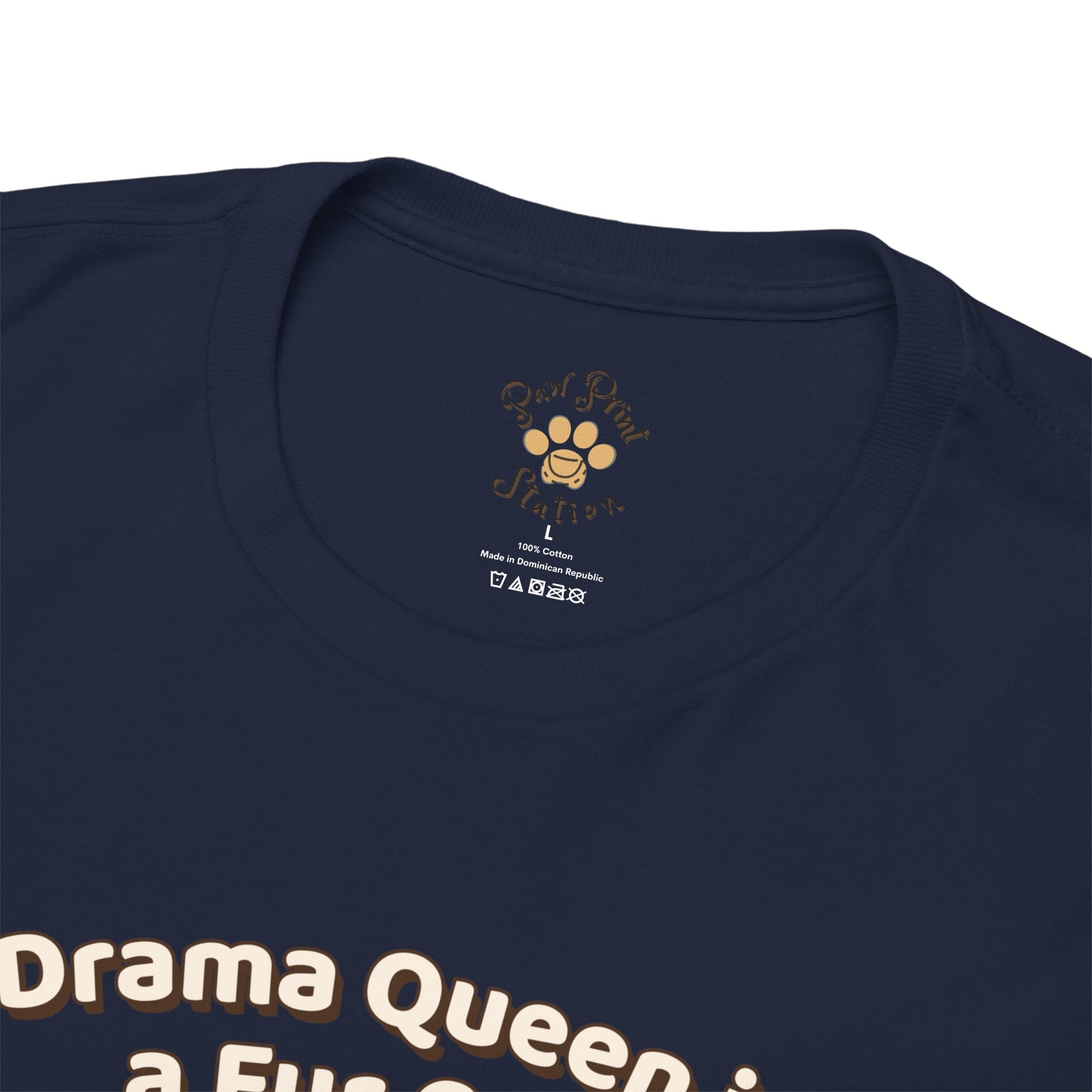 Unisex T-Shirt – Drama Queen in a Fur Coat: Persian Everyday Moments Edition