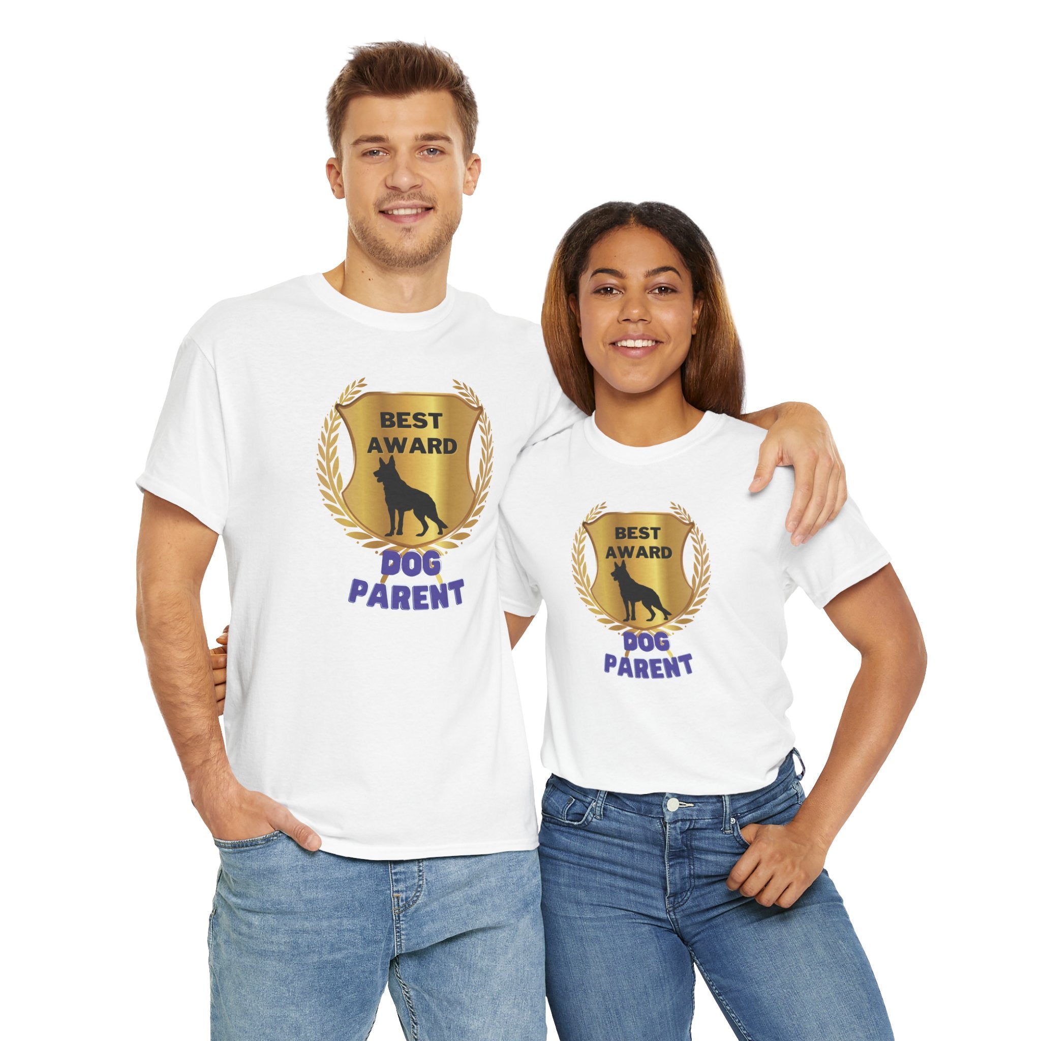 Unisex - Best Dog Parent Award T-Shirt