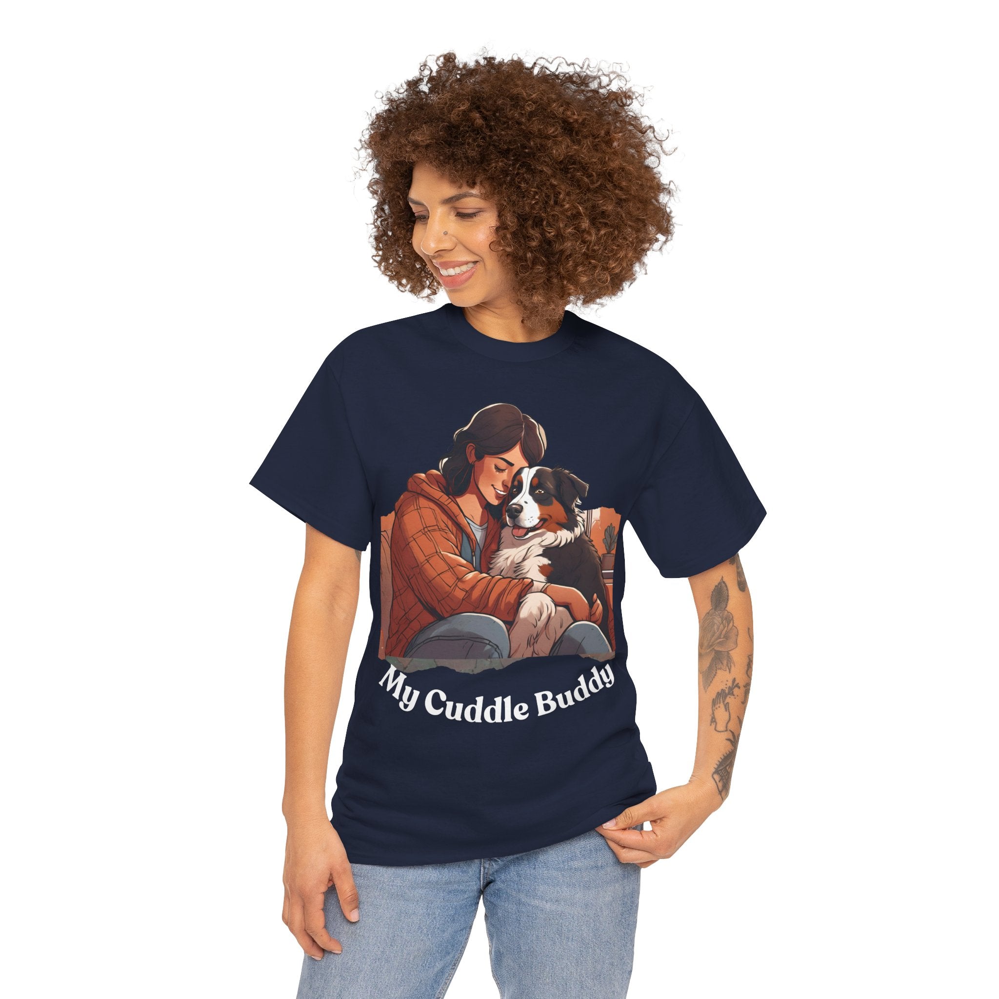 Women's - My Cuddle Buddy: Australian Shepherd T-Shirt