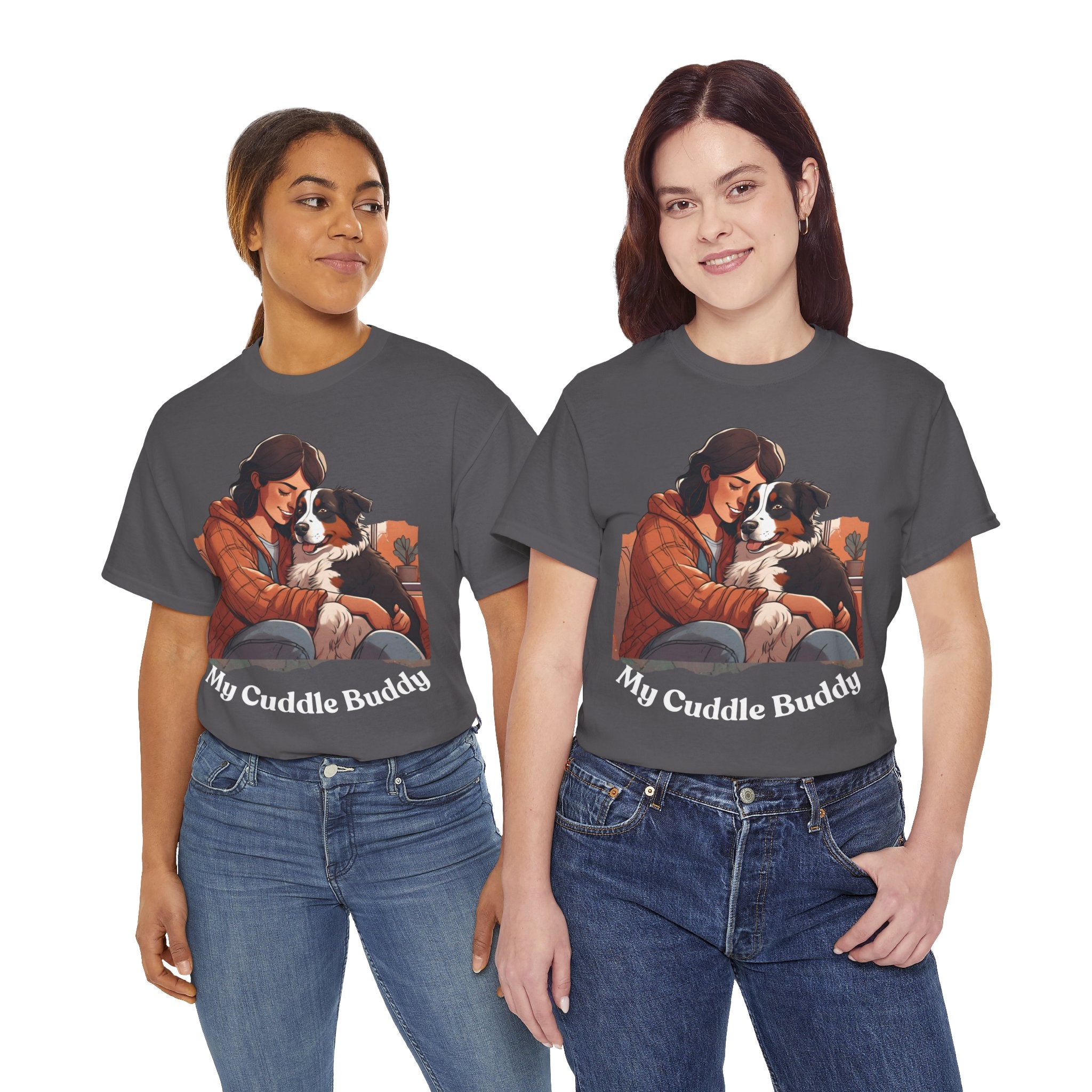 Women's - My Cuddle Buddy: Australian Shepherd T-Shirt