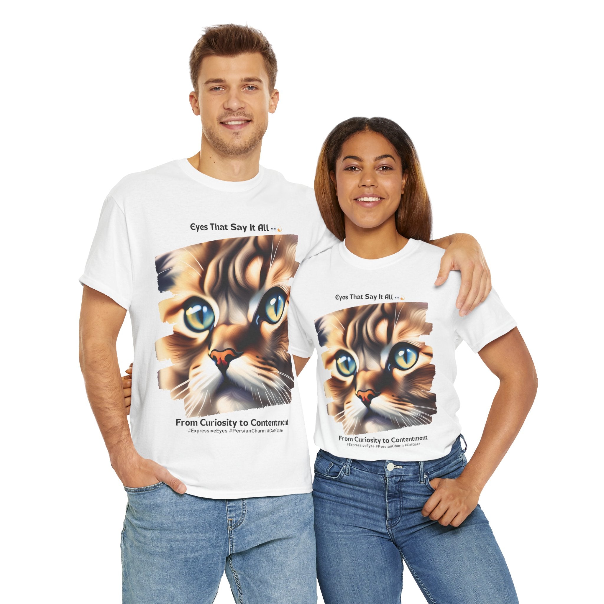 Unisex - Persian Purrfection: A Royal Companion T-shirt