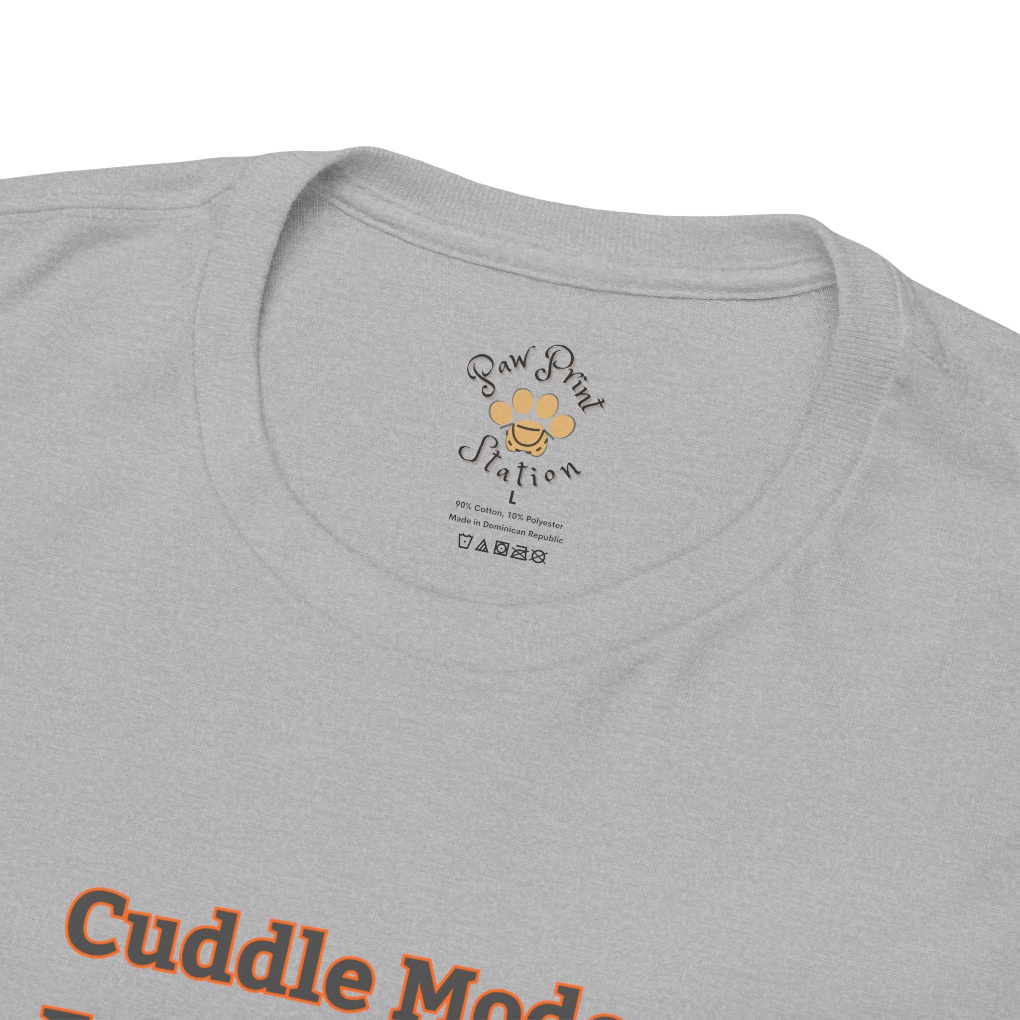 Unisex T-Shirt – Cuddle Mode: Fall Activated: British Shorthair Cat Shirt
