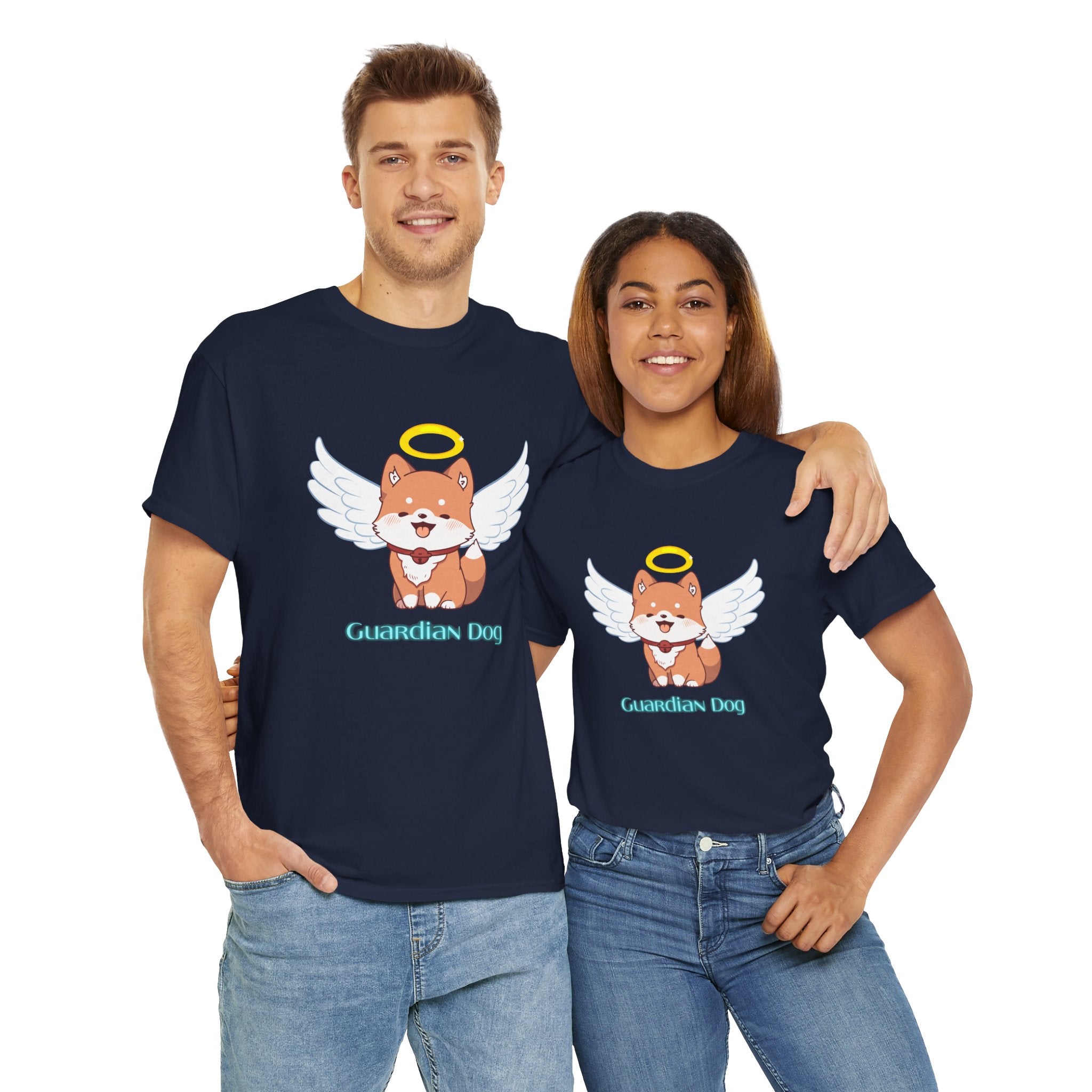 Unisex - Guardian Angel Dog T-Shirt