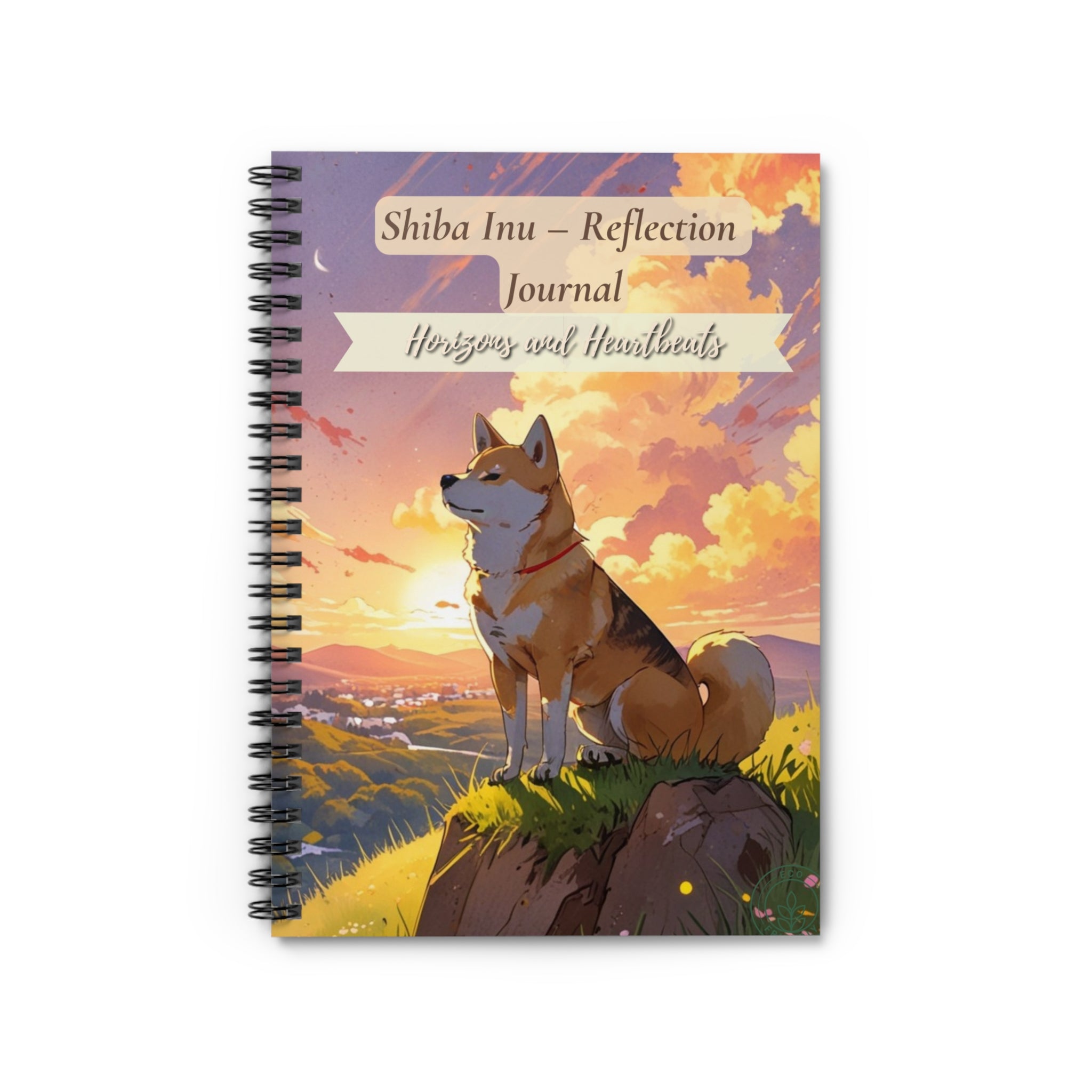 Shiba Inu Reflection Journal – Still Moments, Loyal Bonds, Dog Lovers Diary, Gift for Pet Owners, Cute Stationery, Mindfulness Journal