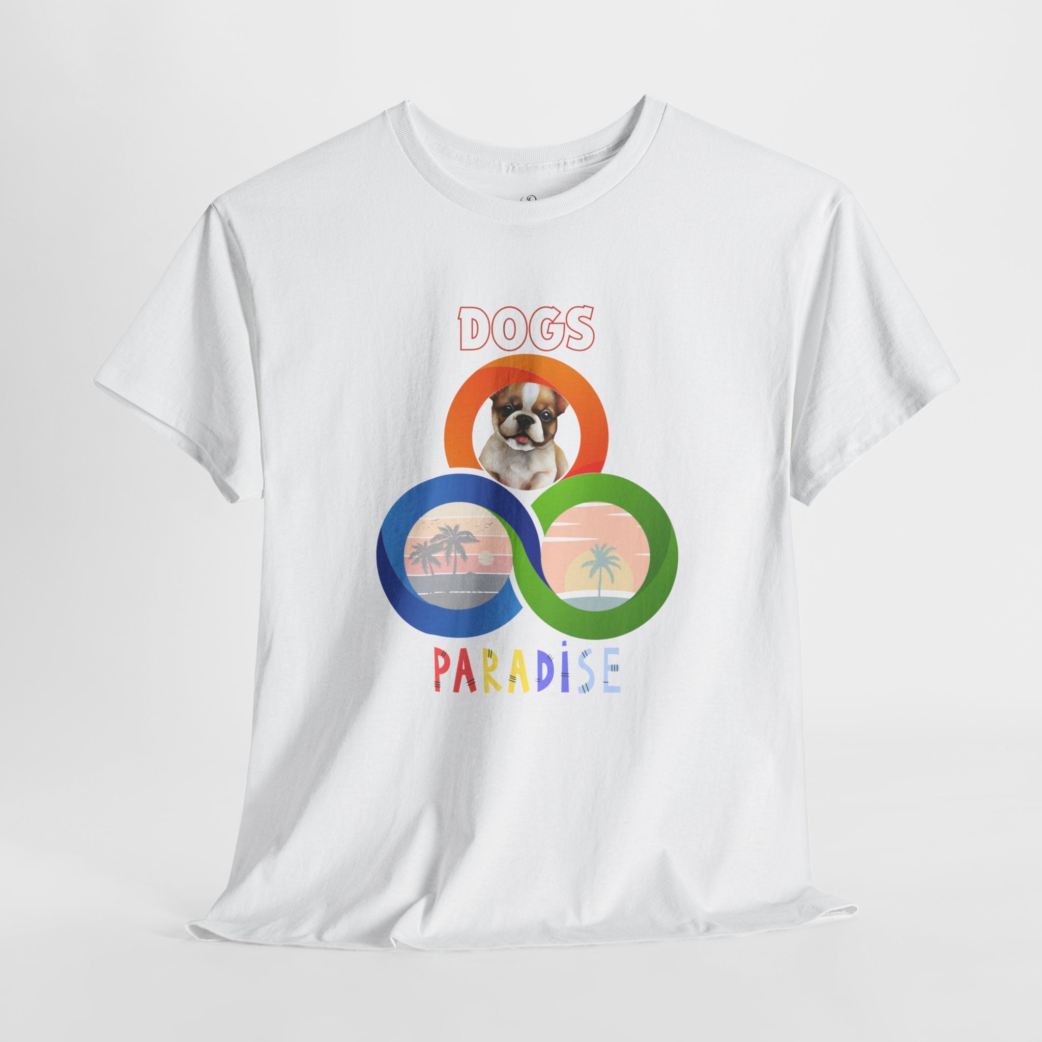 Unisex - Dog's Paradise French Bulldog T-Shirt