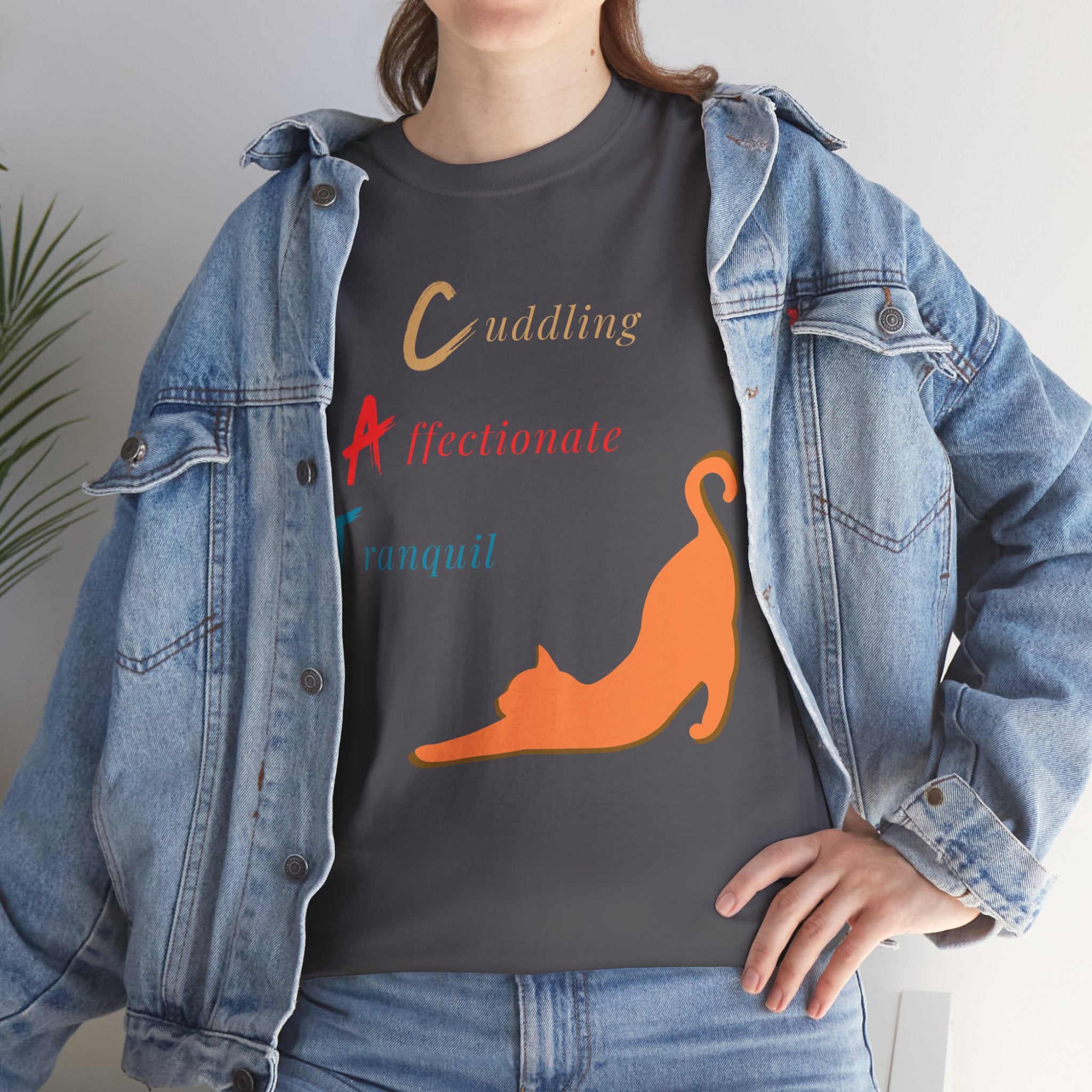 Unisex - Cuddling Kitty T-Shirt