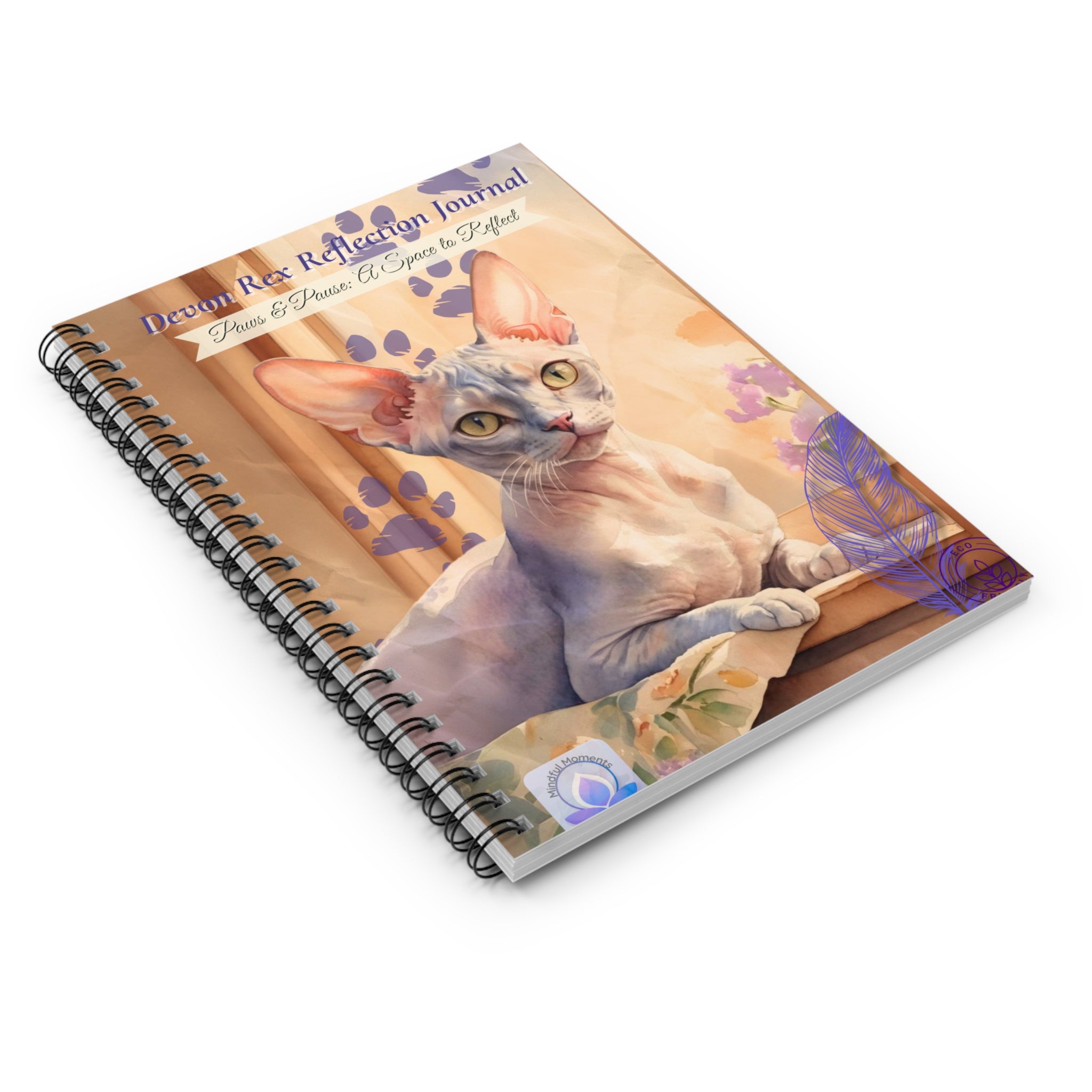 Devon Rex Cat Reflection Journal - A Space to Reflect, Cat Lover Notebook, Gifts for Cat Owners, Creative Writing Journal, Cute Cat [...]