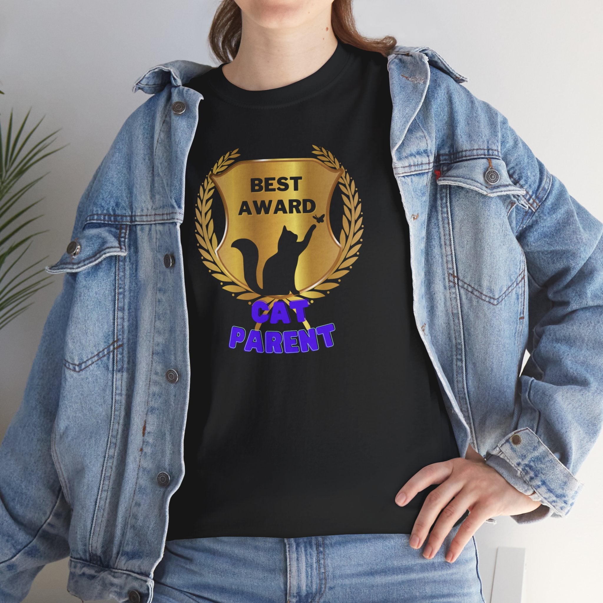 Unisex - Best Cat Parent Award T-Shirt