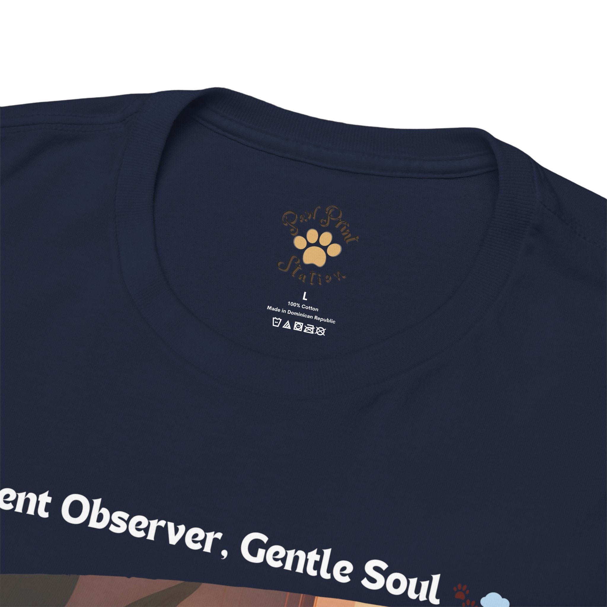 Unisex -  Peaceful Observer: Exotic Shorthair Zen T-Shirt