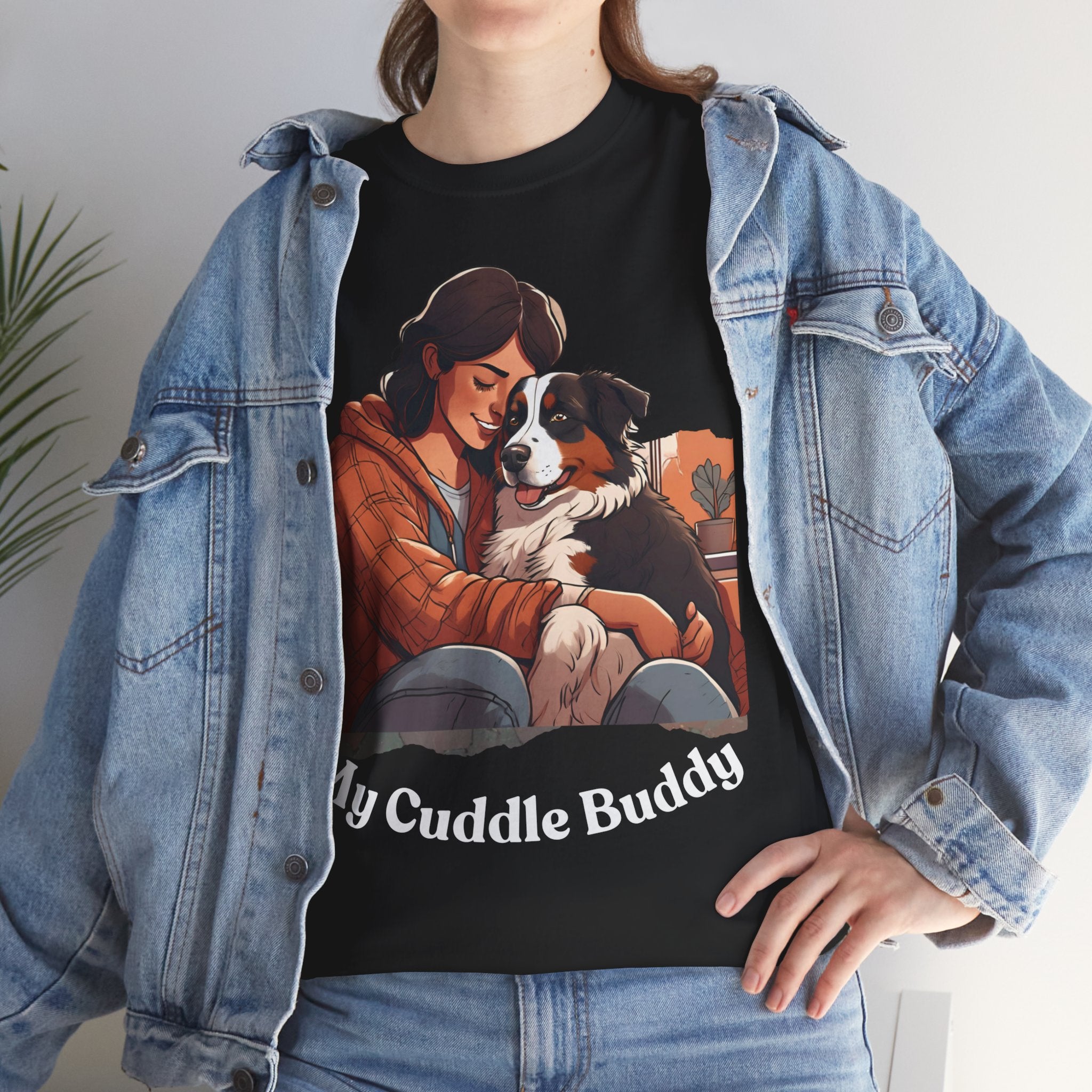 Women's - My Cuddle Buddy: Australian Shepherd T-Shirt