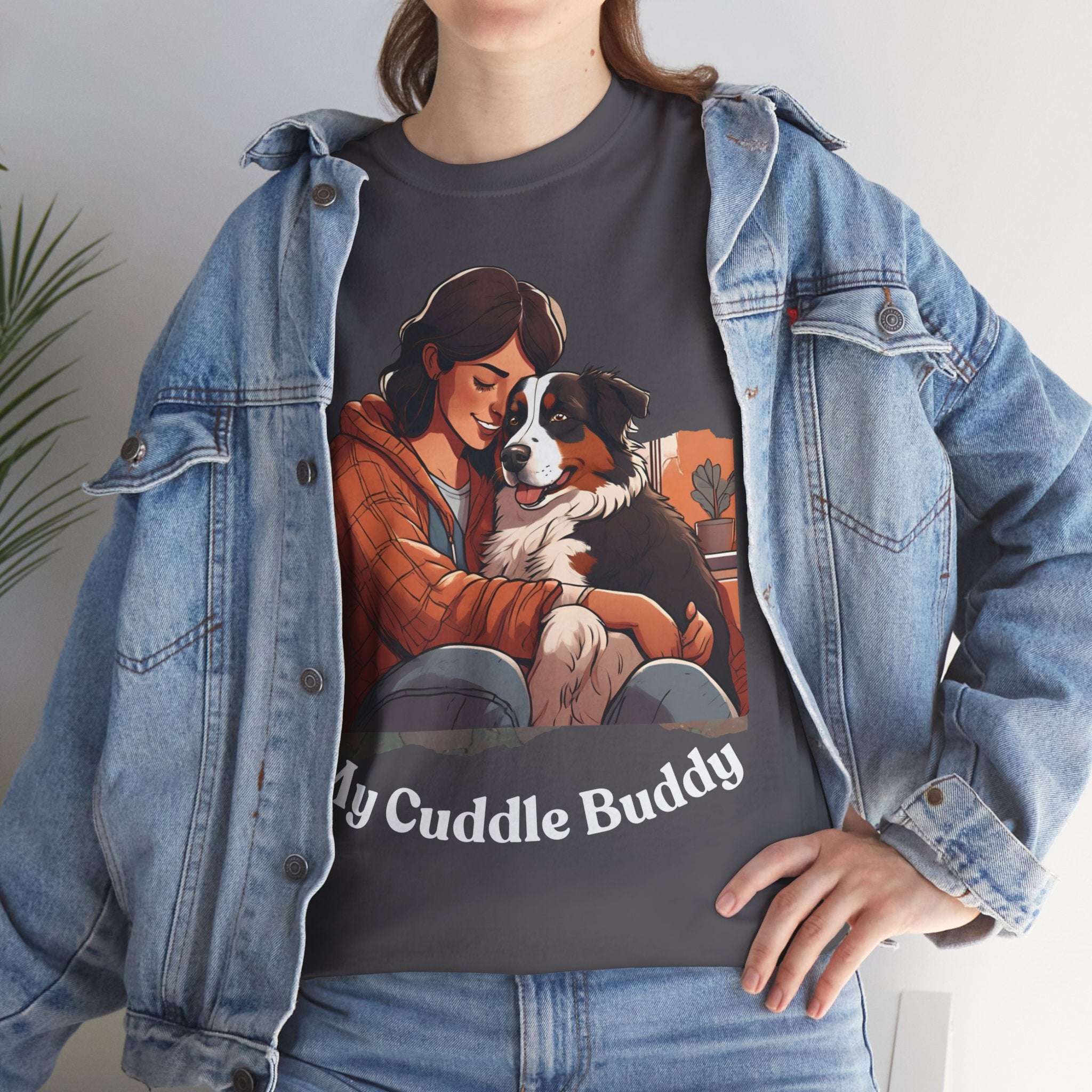 Women's - My Cuddle Buddy: Australian Shepherd T-Shirt