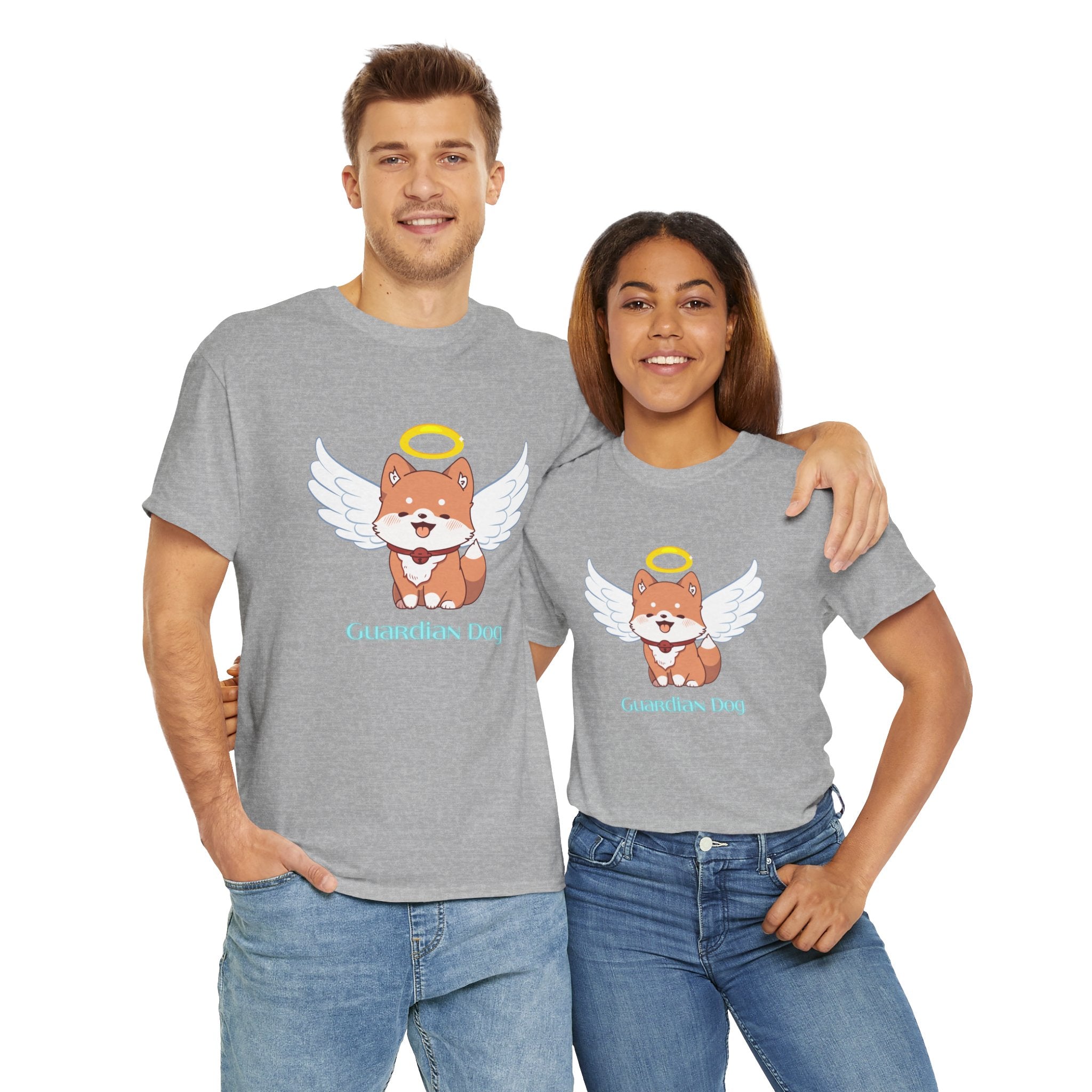 Unisex - Guardian Angel Dog T-Shirt